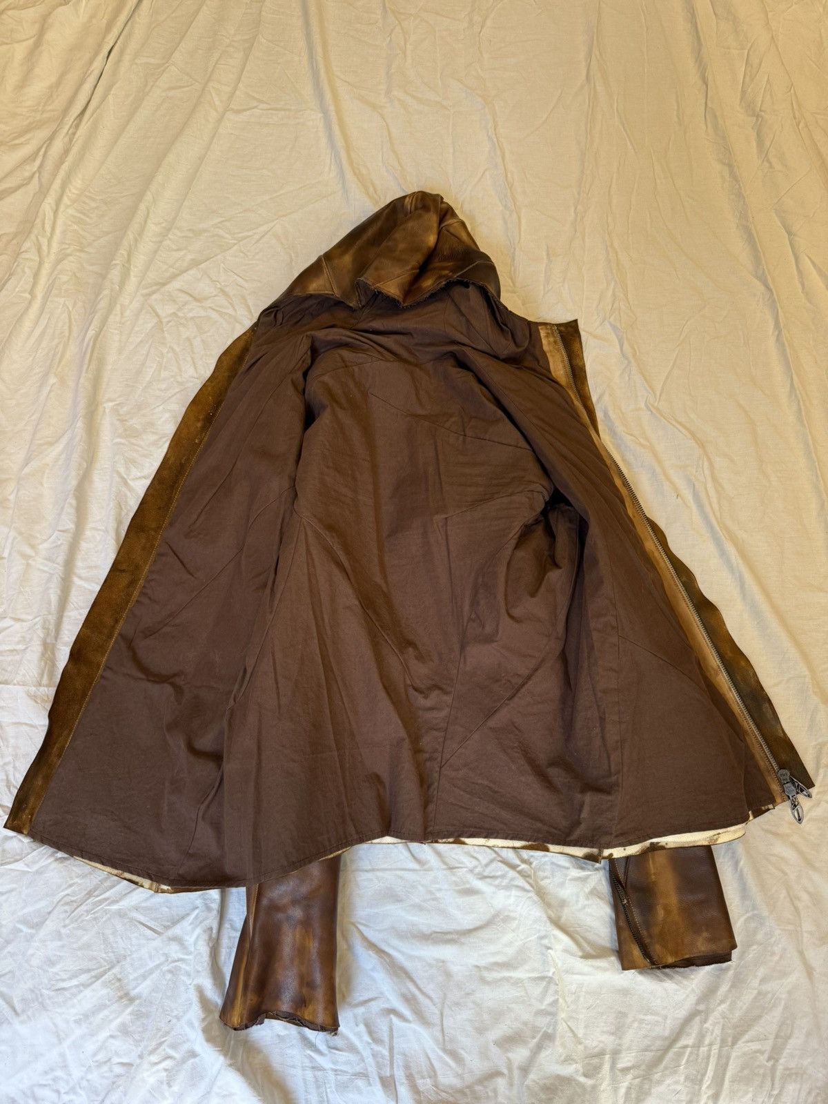 Leon Emanuel Blanck Hooded distortion jacket Size US M / EU 48-50 / 2 - 4 Thumbnail