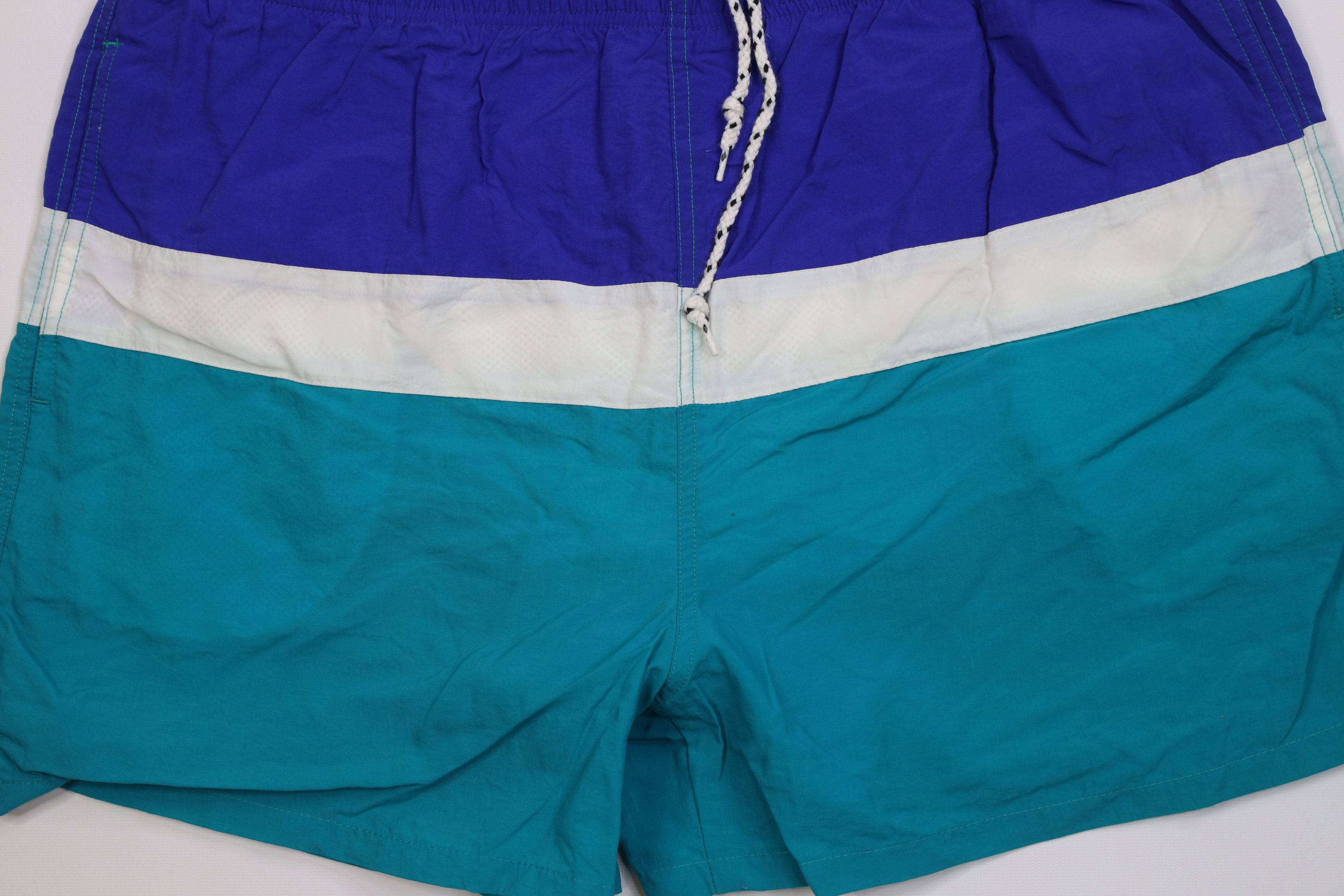 Vintage Vintage 90s Streetwear Lined Above Knee Shorts Swim Trunks Size US 36 / EU 52 - 3 Thumbnail