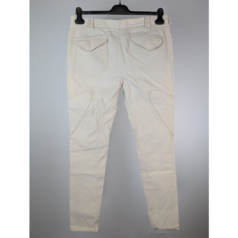 Jil Sander o1rshd1 Slim Fit Chino Pants in Ivory Size US 34 / EU 50 - 11 Thumbnail