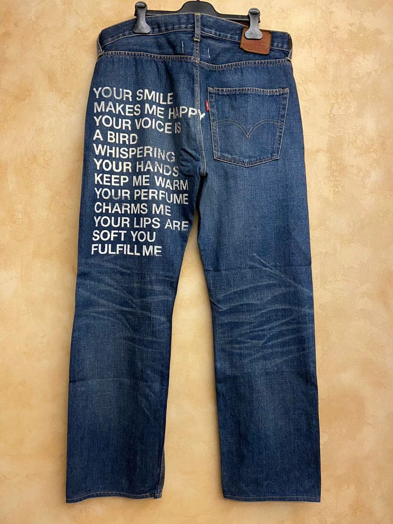 Junya Watanabe Junya Watanabe Levi's AD2001 Denim Pants Size US 38 / EU 54 - 1 Thumbnail