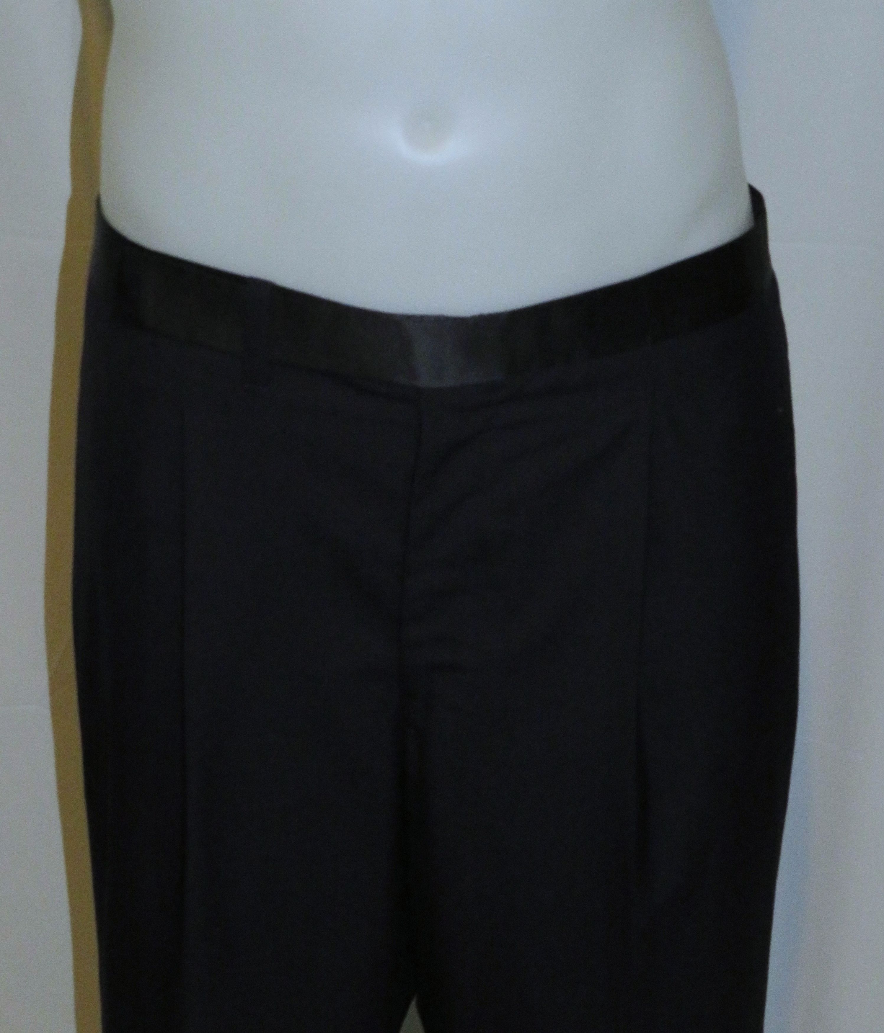 Cesare Attolini Cashmere Blend Navy Barethea Three Roll Two Tuxedo 44R Size 44R - 14 Thumbnail