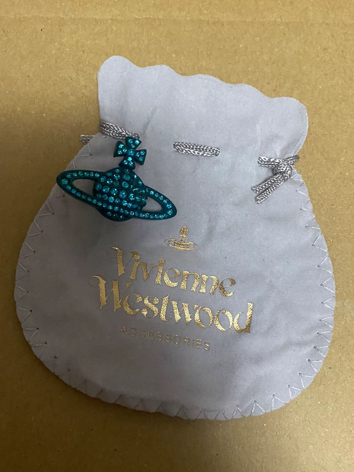 Vivienne Westwood vivienne westwood rare green rhinestone brooch Size ONE SIZE - 1 Thumbnail
