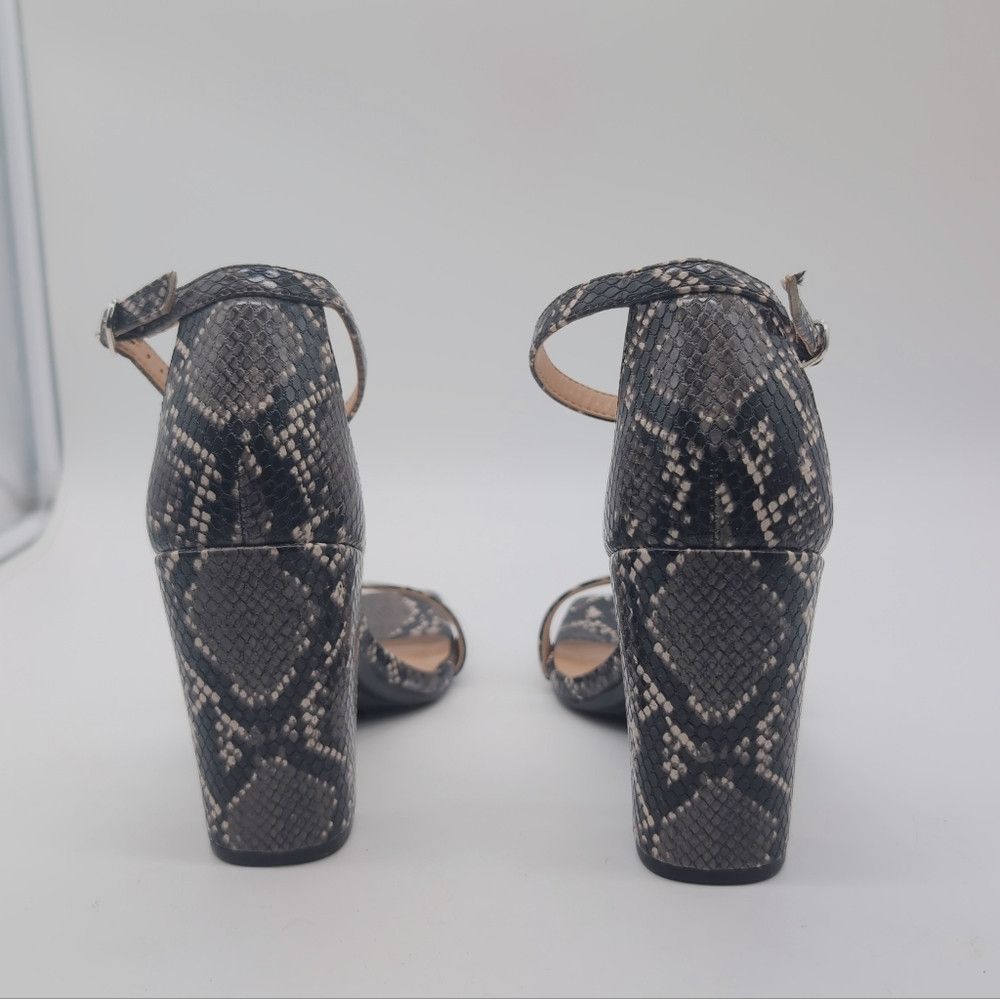 Other A New Day Faux Snake Skin Sz 7.5 Strapped Sandals Heels Size US 7.5 / IT 37.5 - 6 Thumbnail
