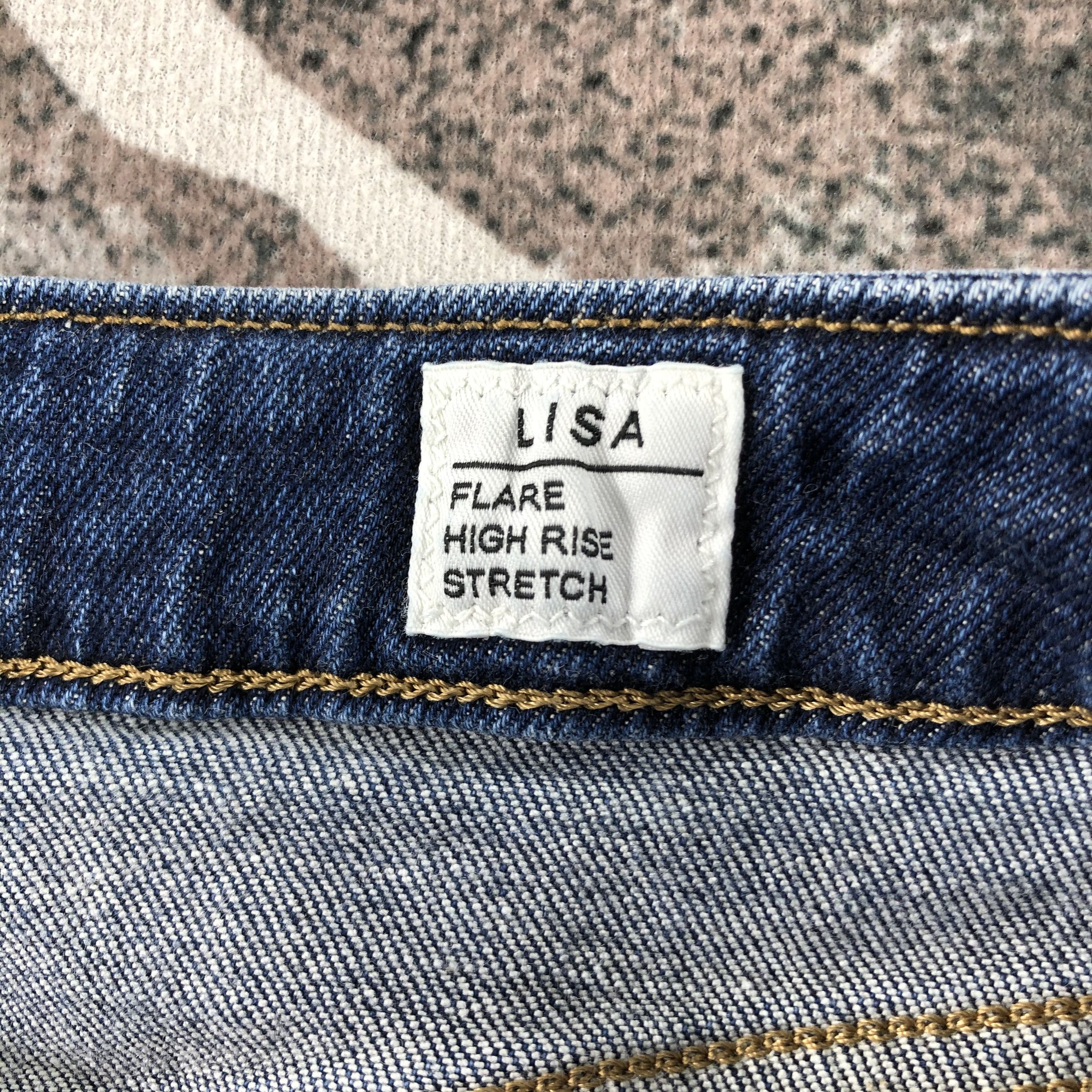 Edwin Something Edwin Jeans Blue Wash Flare Denim KJ1445 Size 29" - 9 Thumbnail