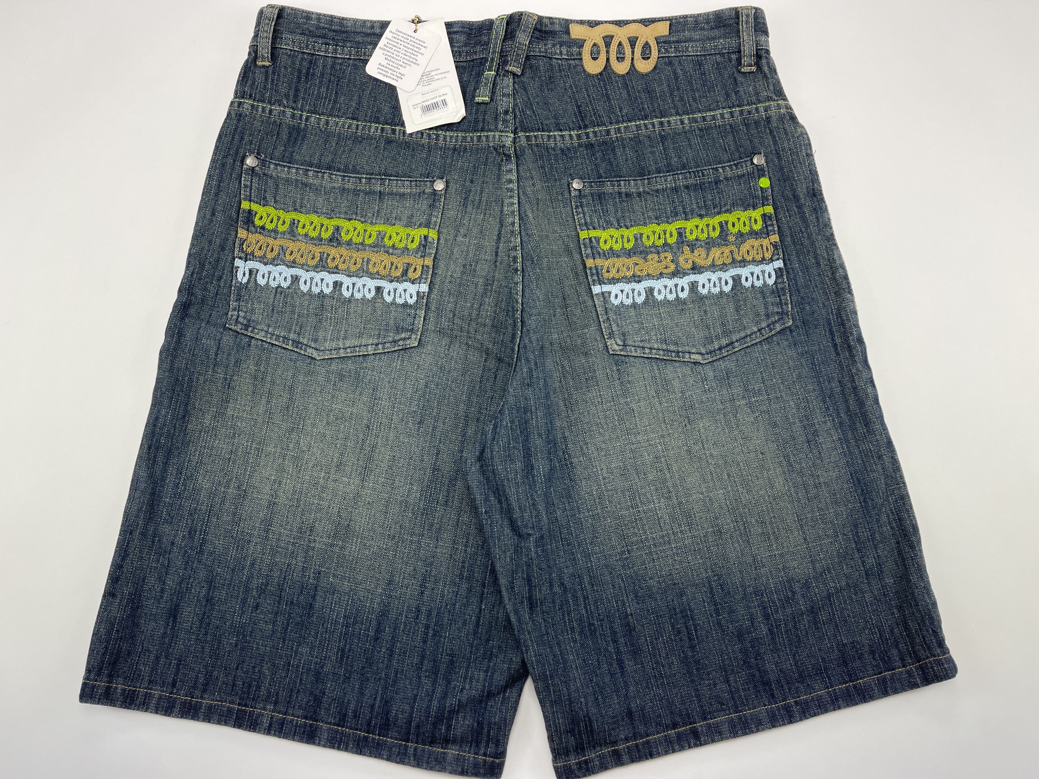 Vintage Mass DNM jeans shorts, vintage hip hop, 90s, skater, size 36 Size US 36 / EU 52 - 1 Thumbnail