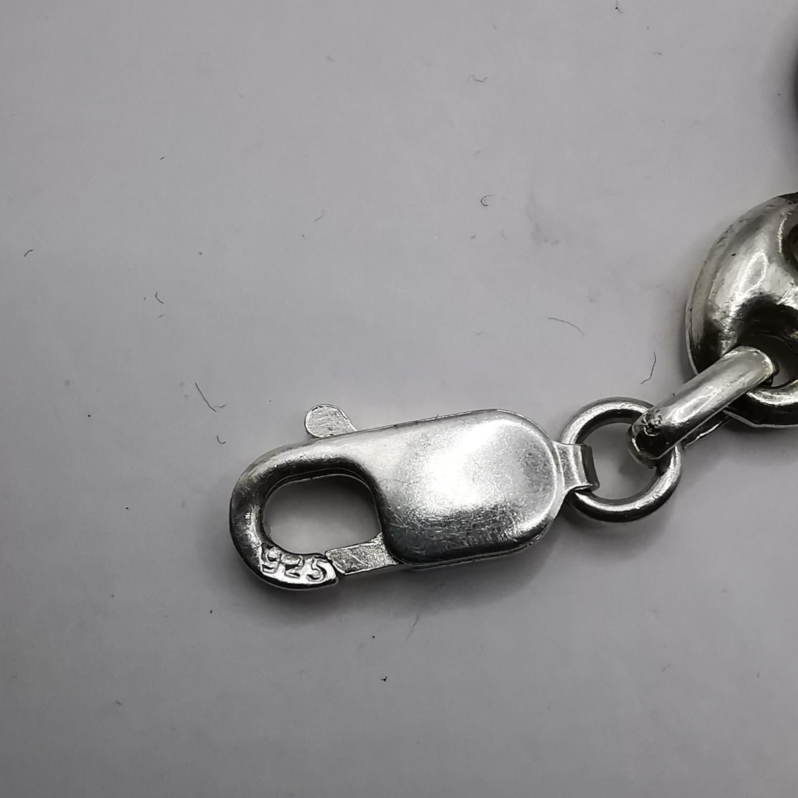 Sterling Silver Vintage Jewelry Chain, 925 Sterling Silver, Signed 44.09g Size ONE SIZE - 6 Thumbnail