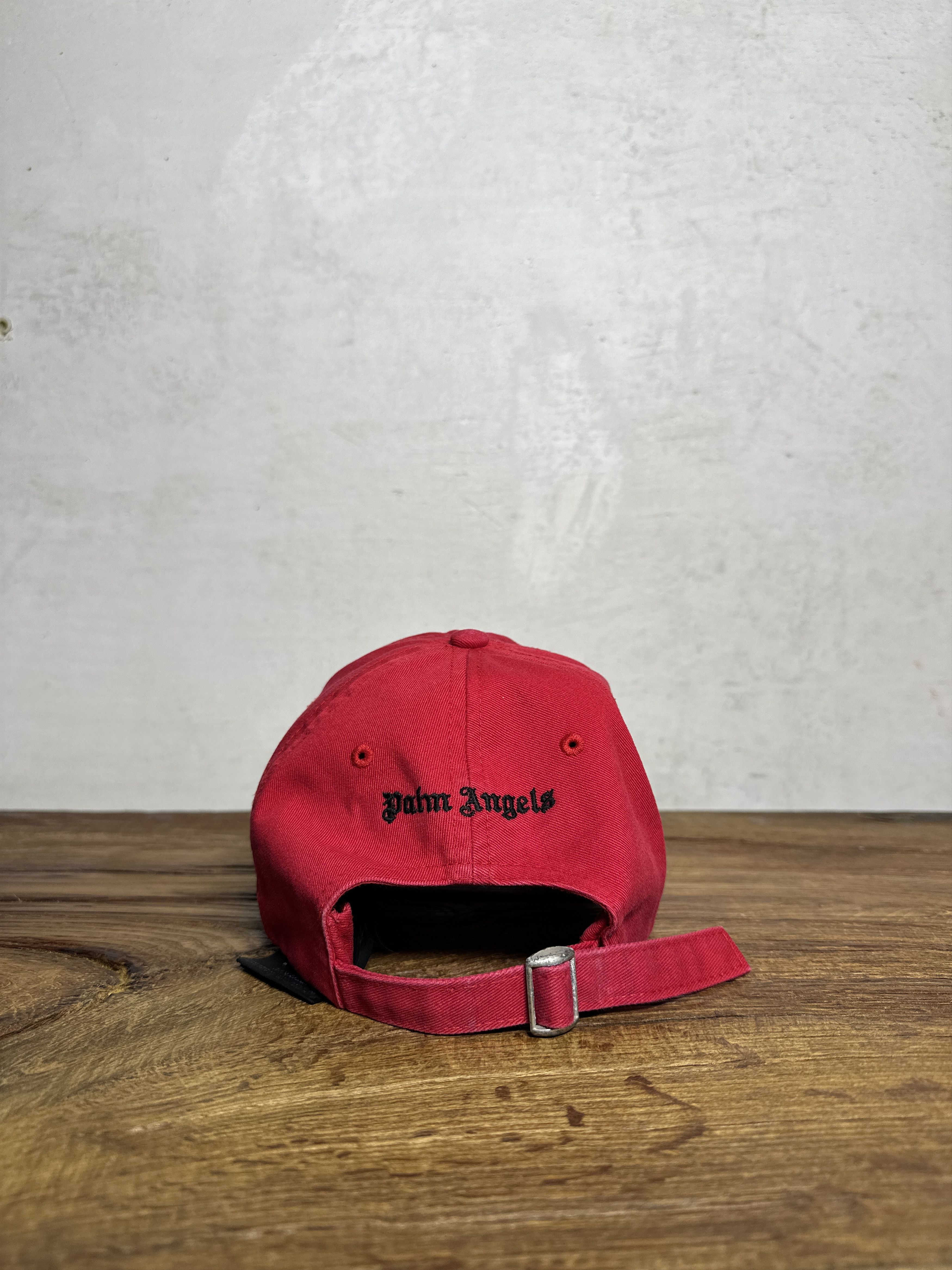 Palm Angels Palm Angels Red Baseball Cap Size ONE SIZE - 6 Thumbnail