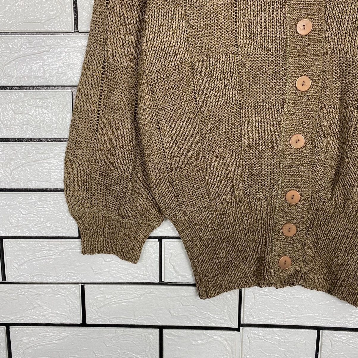 Issey Miyake 📌Vintage Knit Sweatshirt Vent De Vert Size US M / EU 48-50 / 2 - 5 Thumbnail