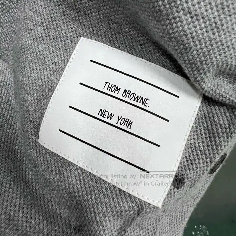 Thom Browne Thom Browne Summer Gray Cotton Midi Dress . Size XXS / US 00 / IT 34 - 2 Thumbnail
