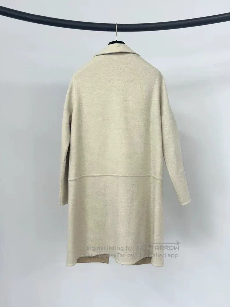 Hermes Hermes Oatmeal double-faced cashmere coat Size XS / US 0-2 / IT 36-38 - 2 Thumbnail