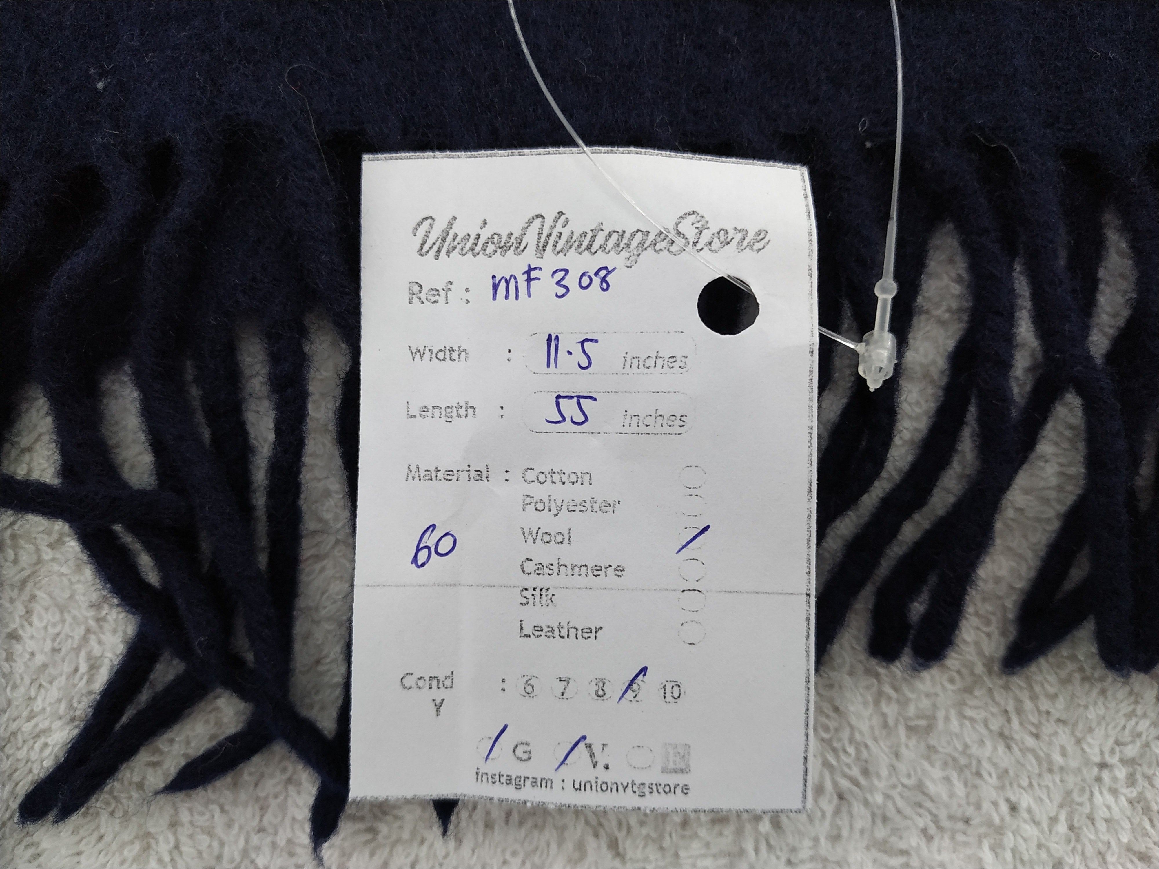 Celine Vintage Celine Scarf/Muffler/Neckwear MF308 Size ONE SIZE - 7 Thumbnail