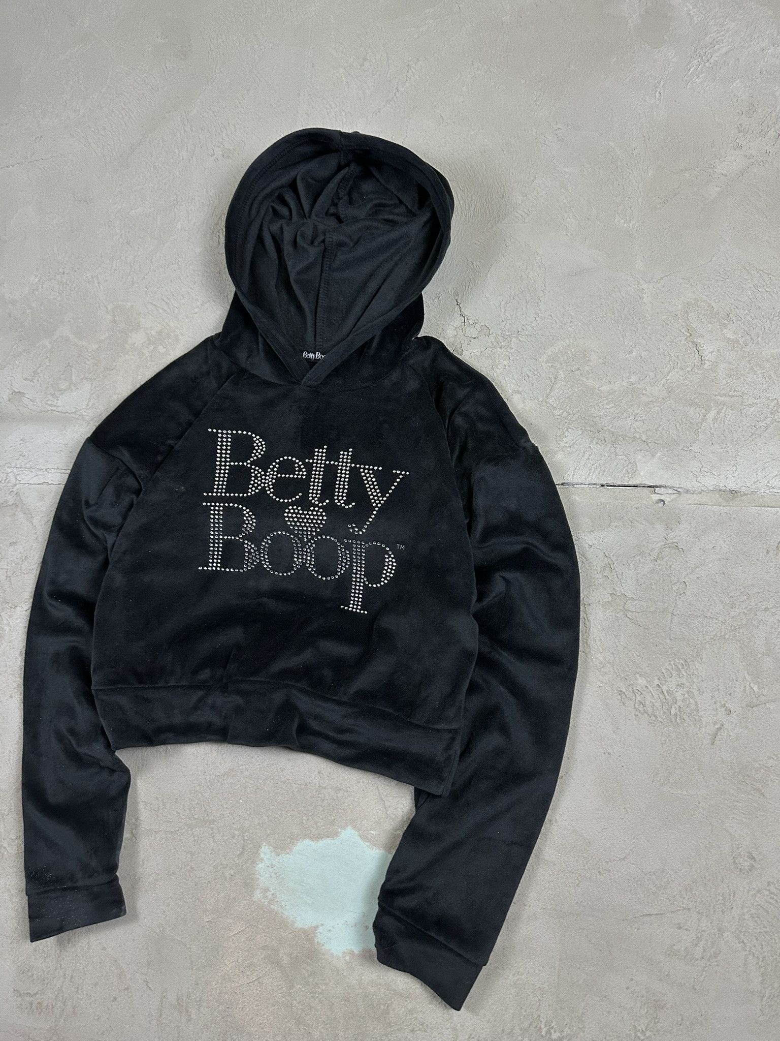 Cartoon Network × Vintage Vintage Y2k Betty Boop Crystal Zip Sweatshirt Hoodie Size XS / US 0-2 / IT 36-38 - 3 Thumbnail