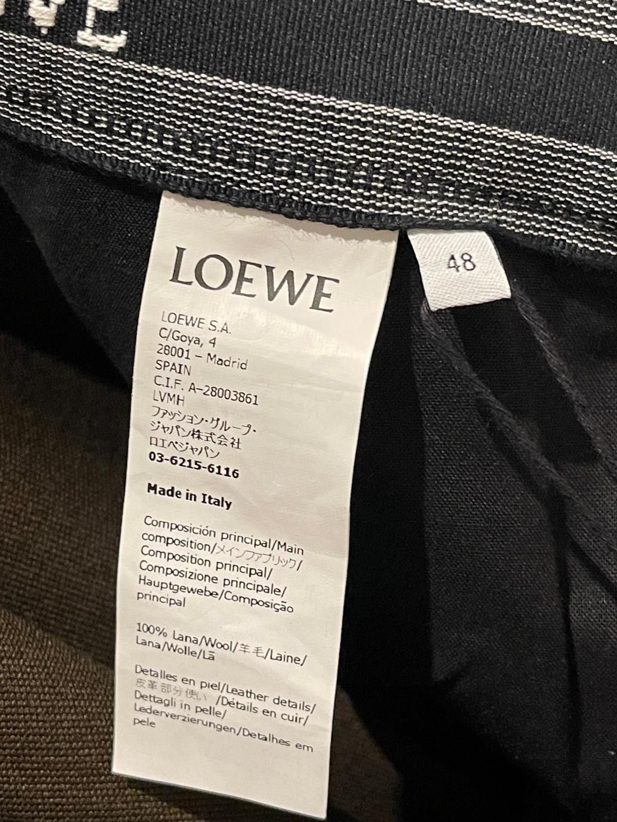 Loewe Loewe Khaki Trousers Size US 34 / EU 50 - 7 Thumbnail