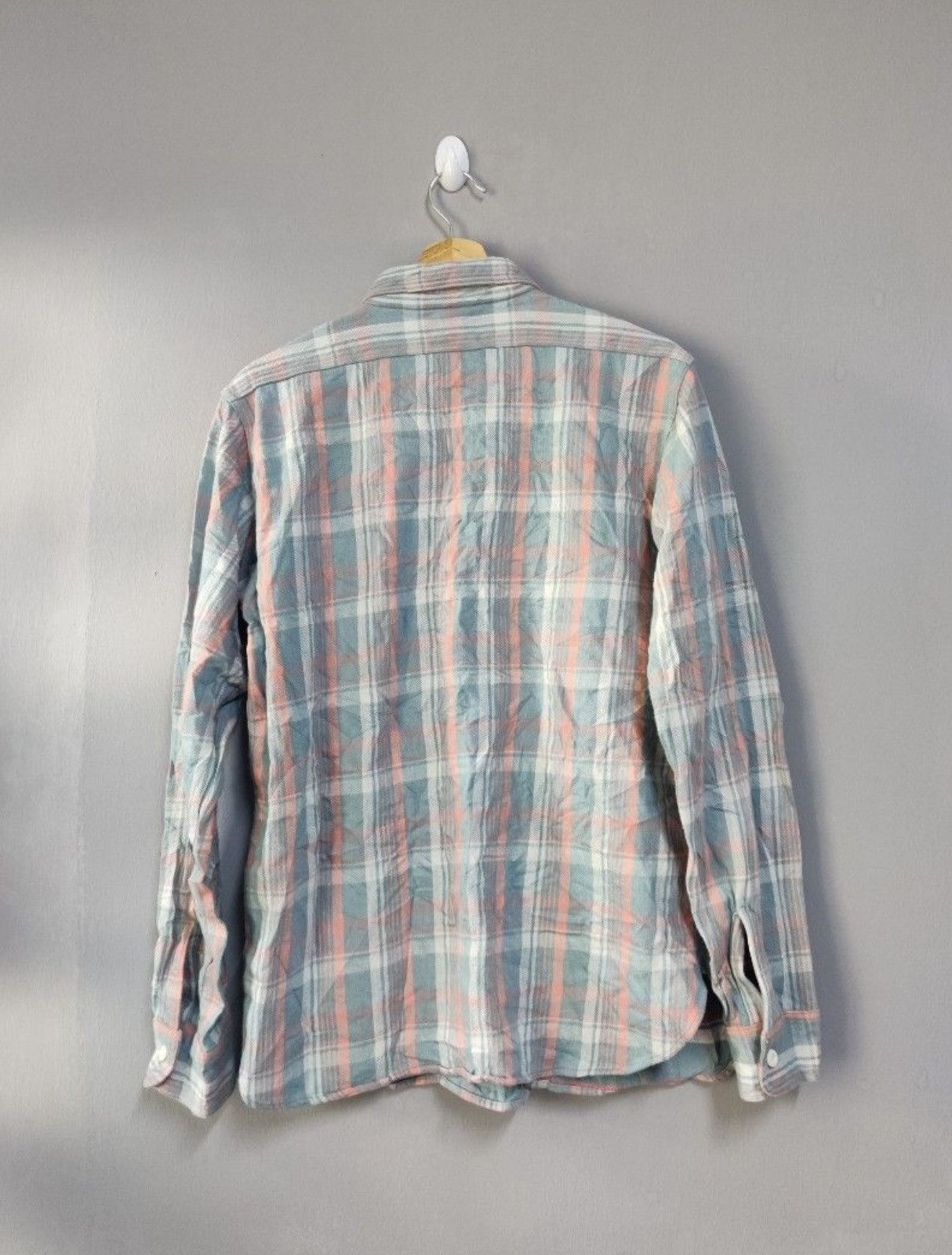 Warehouse AMAZING 🔥 WAREHOUSE Shadow Plaid Loop Collar Flap Pocket Size US L / EU 52-54 / 3 - 2 Thumbnail