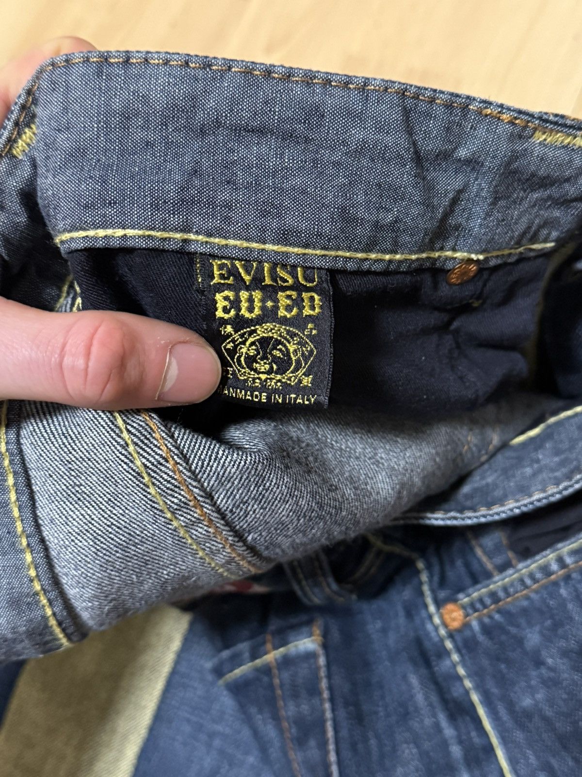 Evisu × Vintage Evisu vintage jeans Size US 33 - 7 Thumbnail