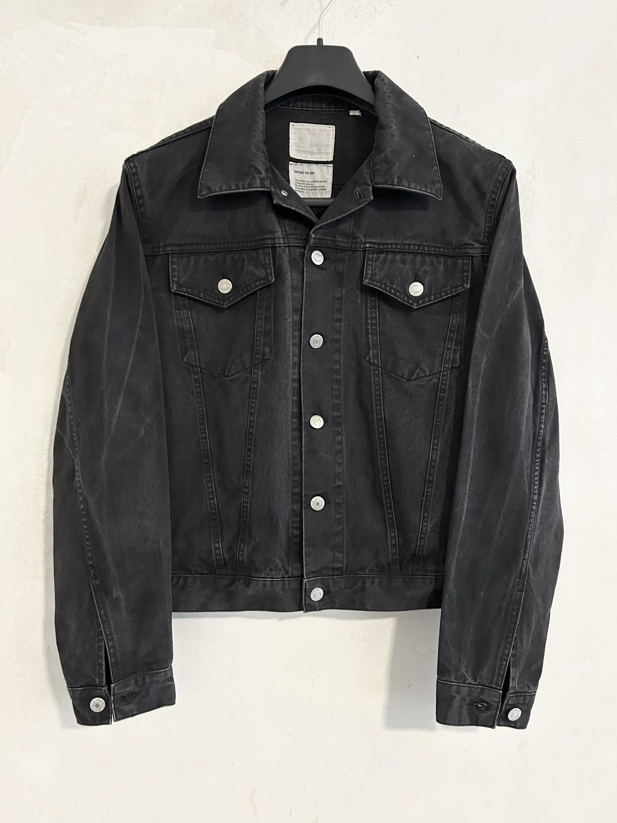 ジャケット・アウター 1999 Helmut Lang Black Denim Jacket Helmut Lang 1999 Black Denim Jacket