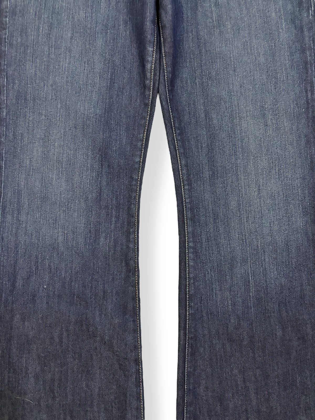 J Brand Vintage J Brand Dark Blue Wash Flare Bell Bottom Jeans Size 31" - 5 Thumbnail