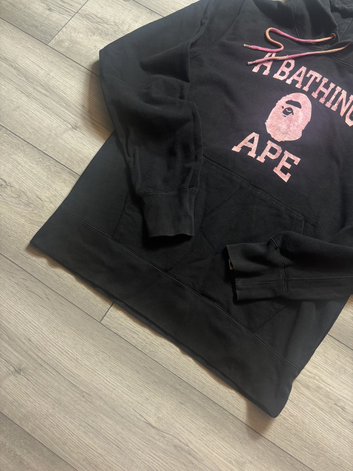 Bape Bape college logo pullover hoodie Size US L / EU 52-54 / 3 - 4 Thumbnail