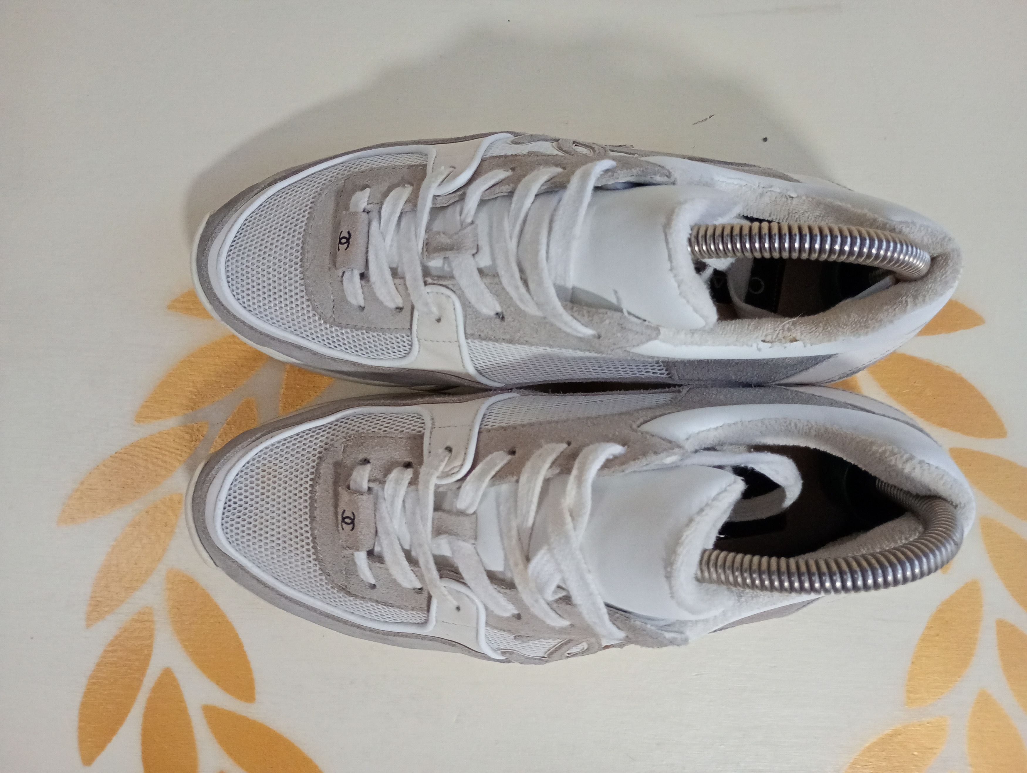 Chanel Chanel CC Trainer Suede Sneakers Size US 8 / IT 38 - 4 Thumbnail