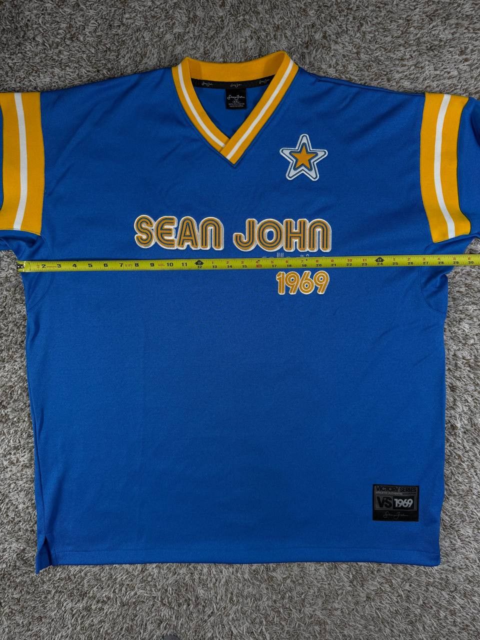Sean John Vintage Sean John Victory Series Basketball Jersey Hip Hop Size US XXL / EU 58 / 5 - 8 Thumbnail