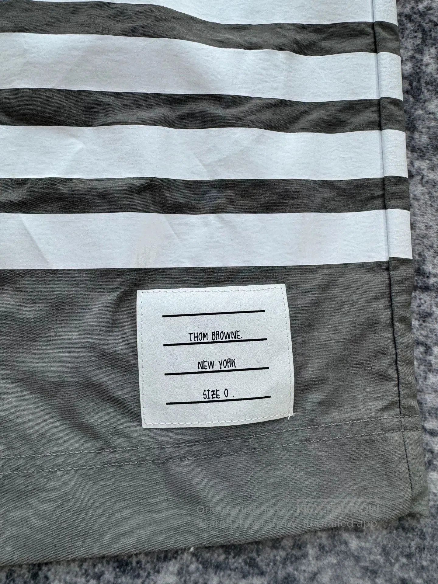 Thom Browne thom browne gray beach shorts size 0. Size US 38 / EU 54 - 4 Thumbnail