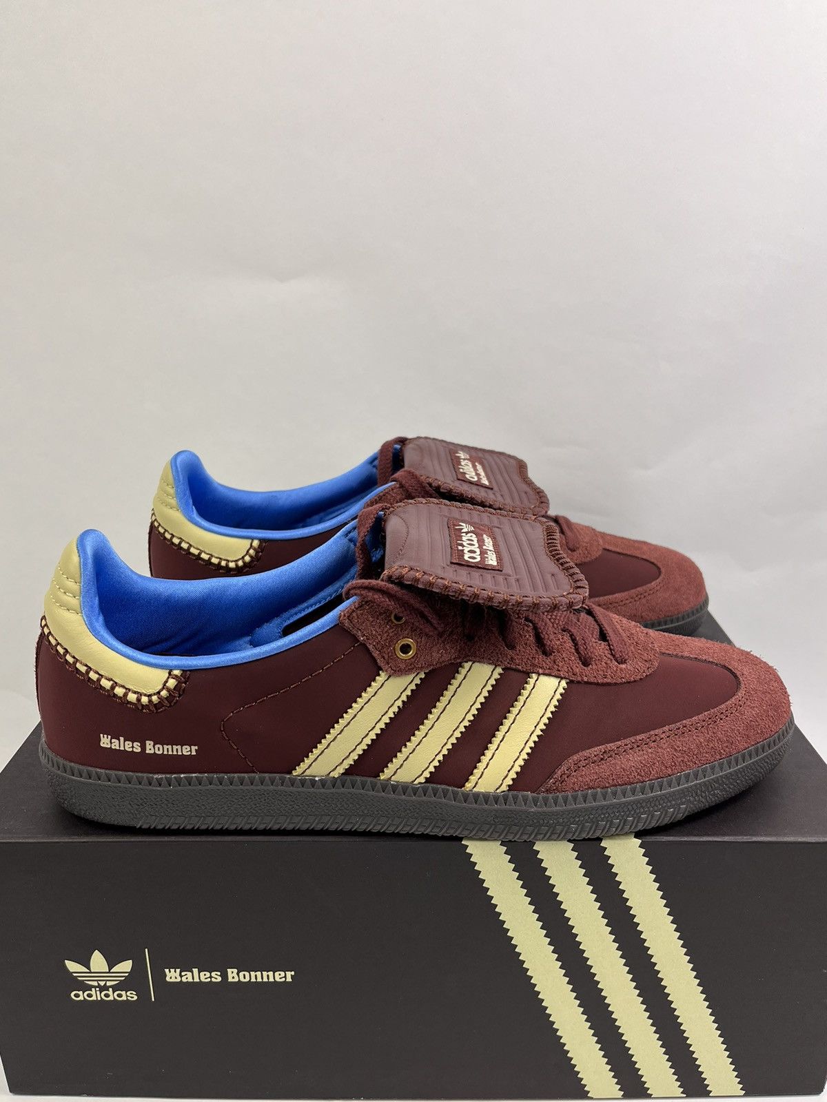 adidas gazelle silver green womens adidas Samba Nylon Wales Bonner Fox Brown
