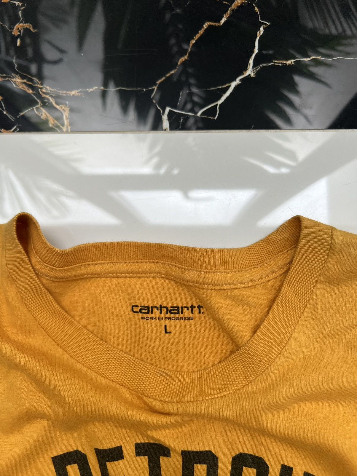 Carhartt × Vintage 90’s CARHARTT DETROIT DUCK ARMY RETRO TEE Y2K BIG LOGO Size US L / EU 52-54 / 3 - 4 Thumbnail