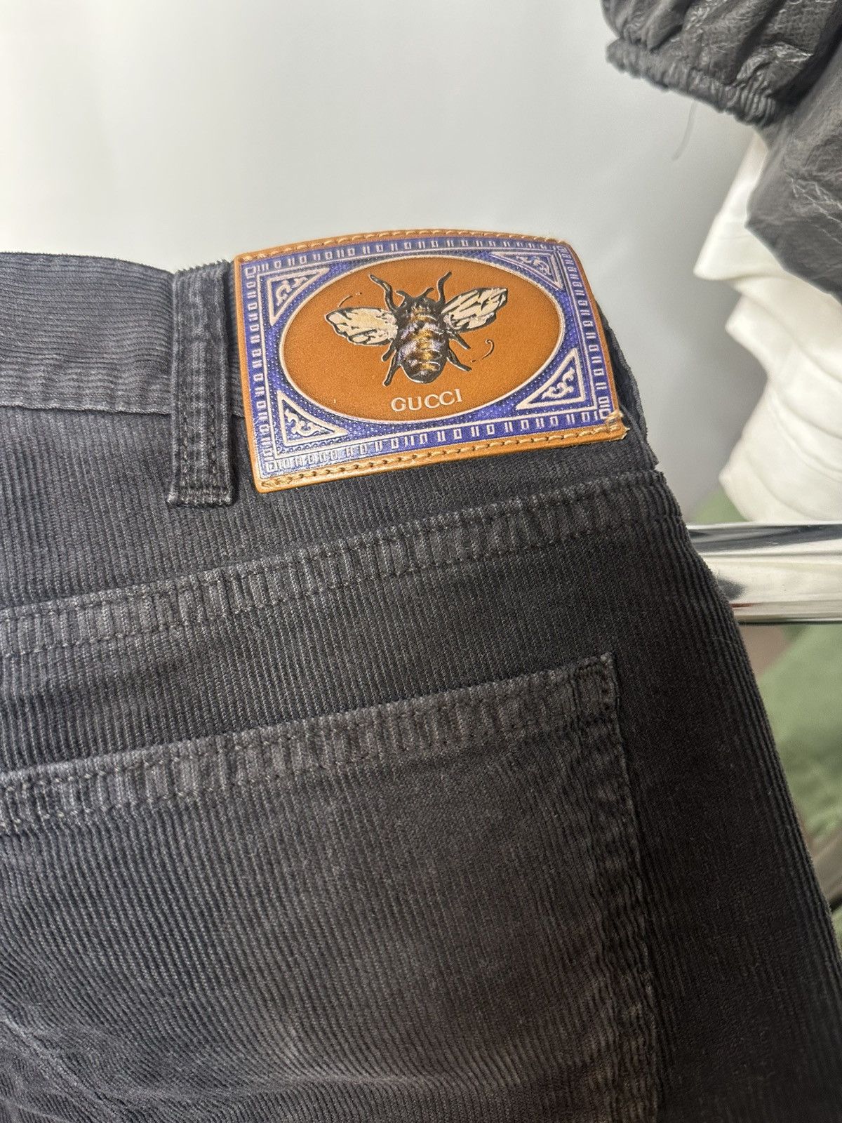 Gucci Gucci Corduroy Pants Navy Blue Size US 32 / EU 48 - 2 Thumbnail
