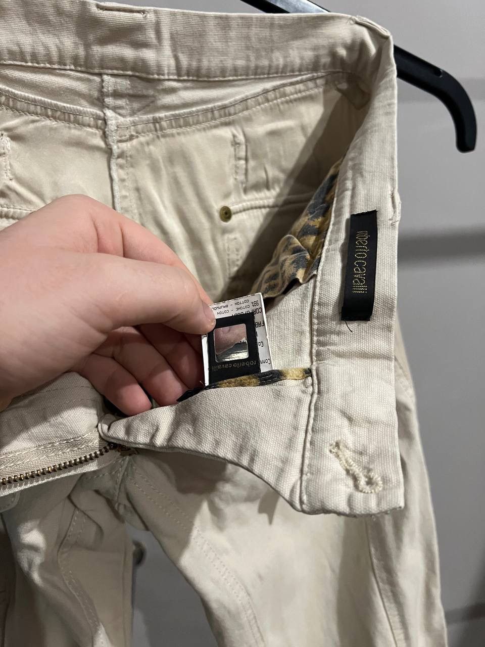 Roberto Cavalli ROBERTO CAVALLI CAPRI LEOPARD EDITION ARCHIVAL CARGO PANTS S Size 32" / US 10 / IT 46 - 10 Thumbnail