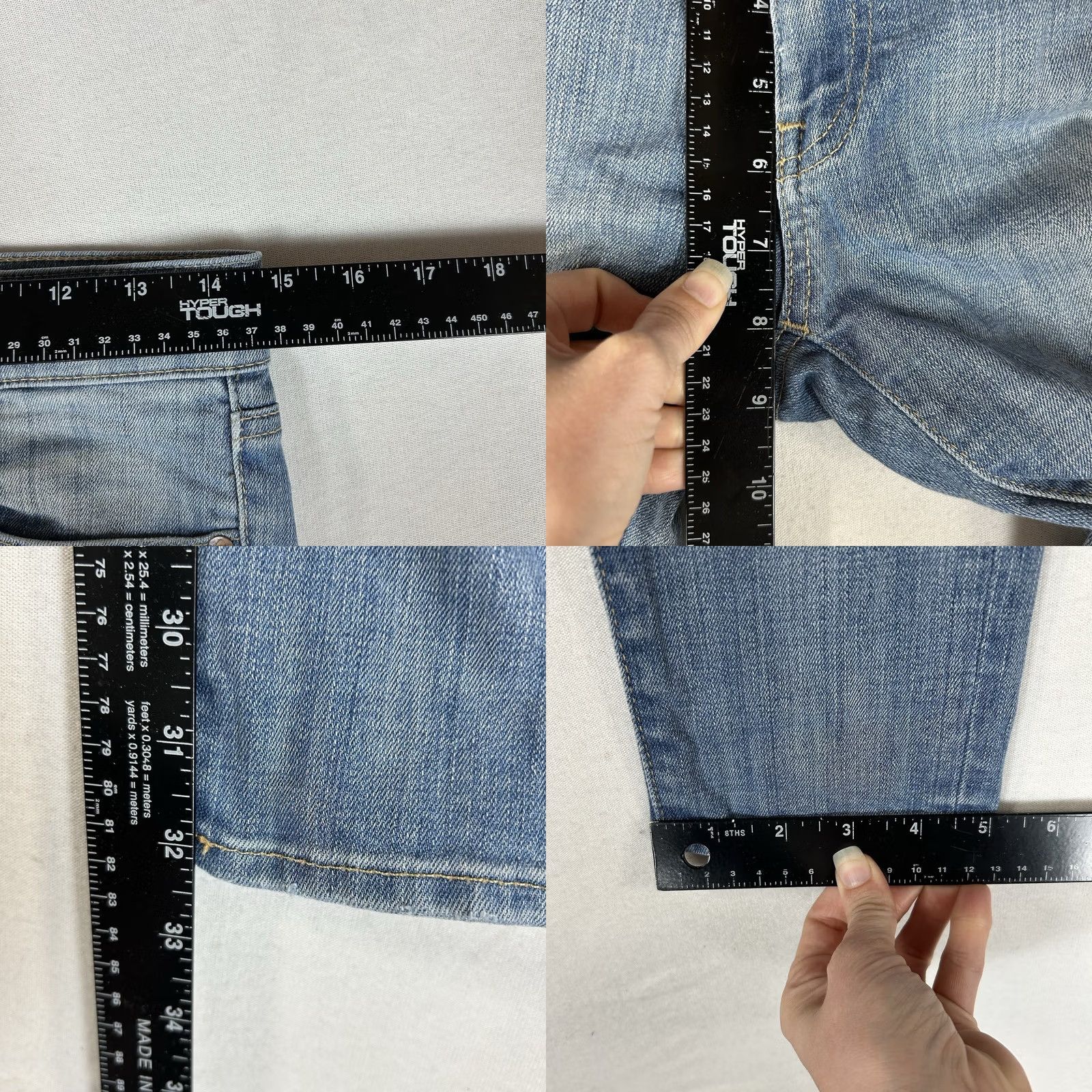 Polo Ralph Lauren Polo Ralph Lauren Jeans Womens 26 Blue Denim Low Rise Skinny 90s Hipster Preppy Vintage: No Size 26" / US 2 / IT 38 - 9 Thumbnail