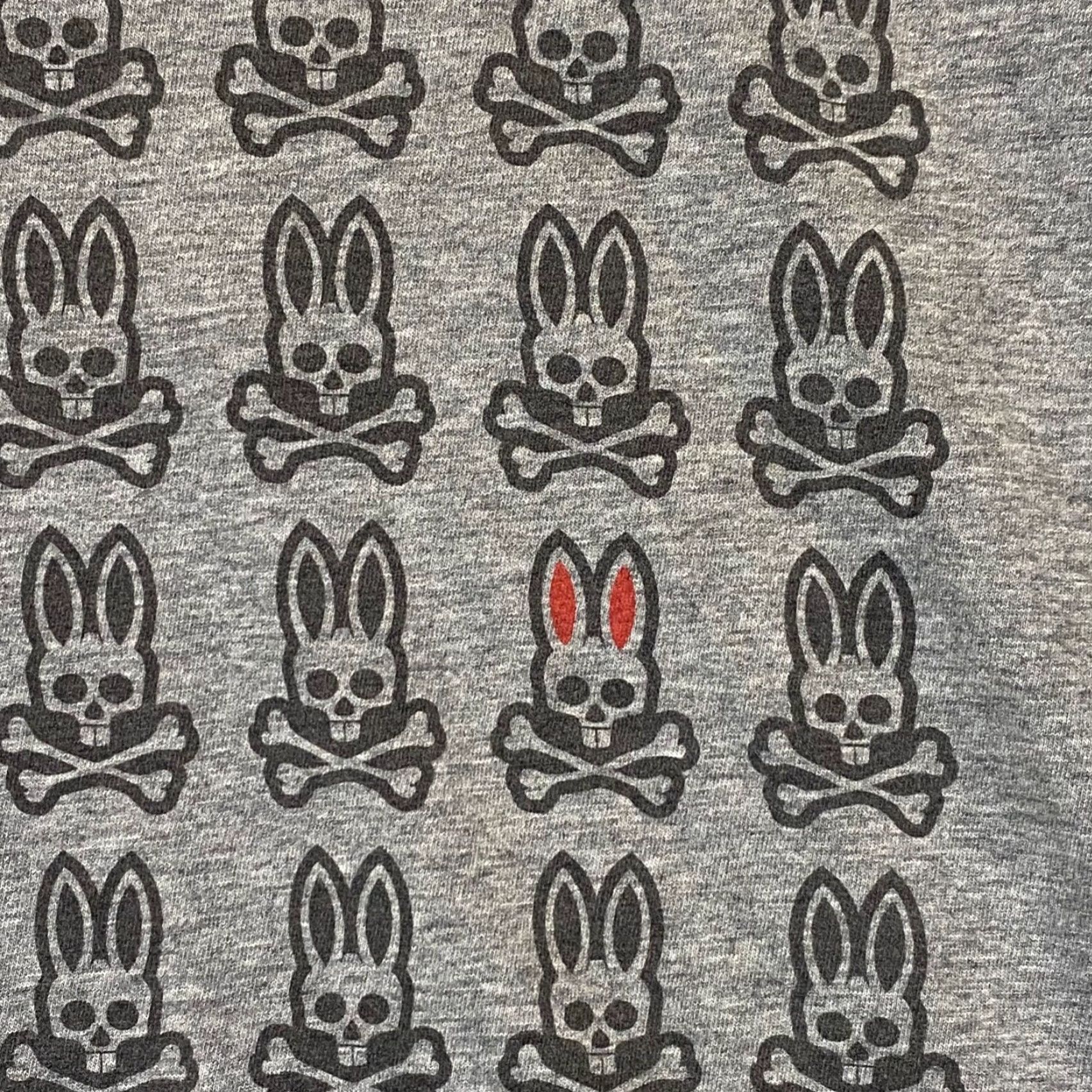 Psycho Bunny Psycho Bunny Shirt Mens L Gray Logo Tee Short Sleeve Peru Vintage No Size US L / EU 52-54 / 3 - 3 Thumbnail