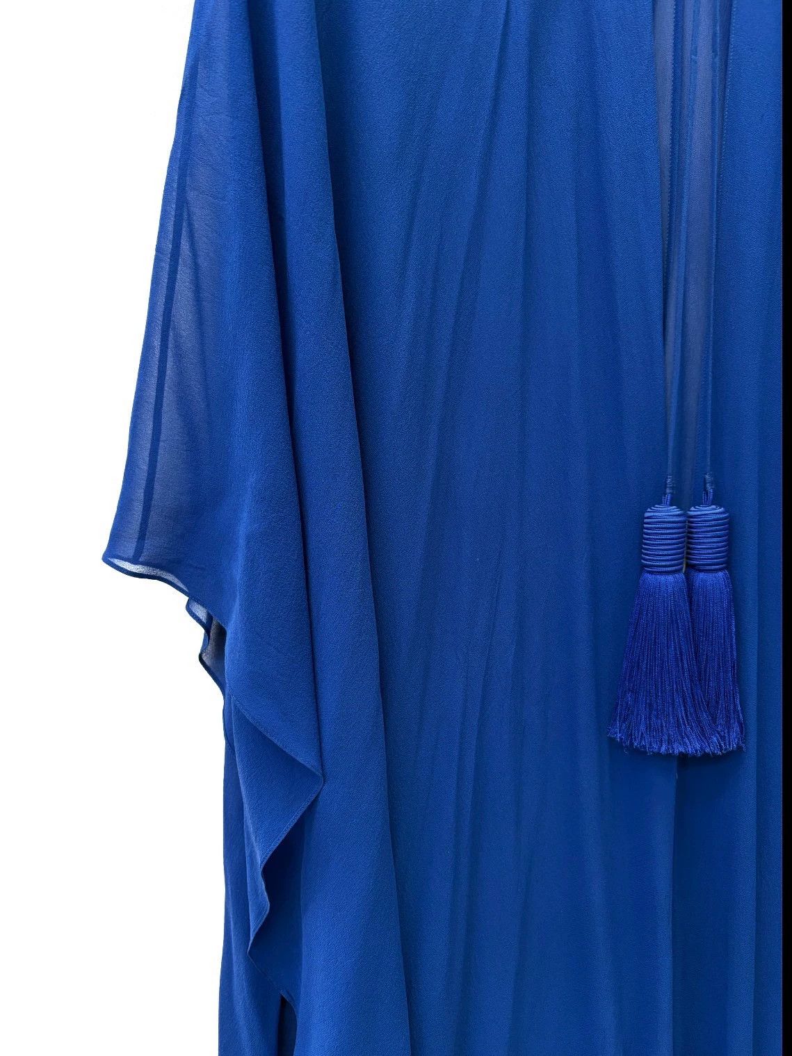 Yves Saint Laurent YSL Hedi SS13 Runway Look64 Silk Chiffon Cape Size ONE SIZE - 4 Thumbnail