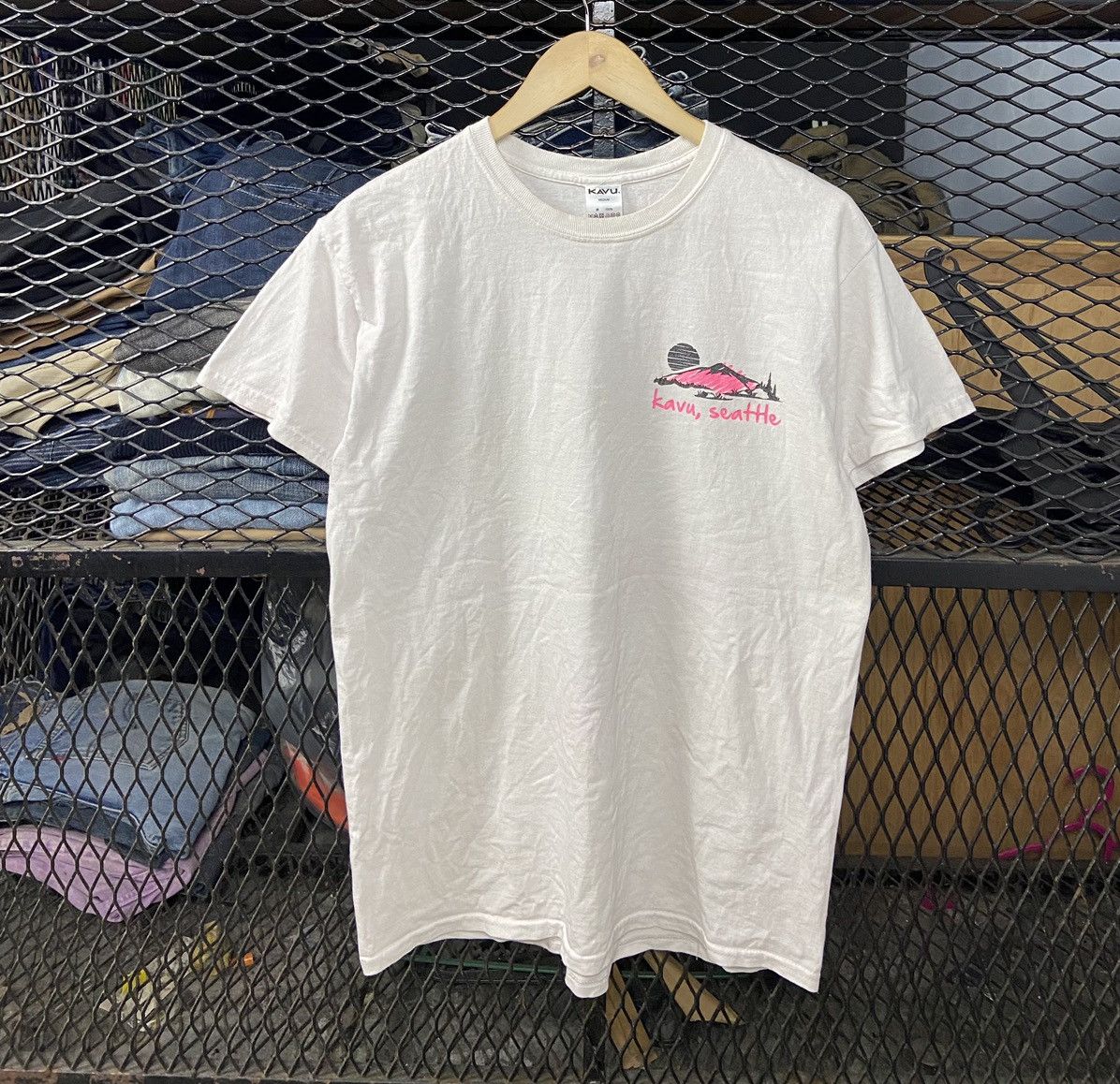 KAVU × Vintage KAVU MAPS MOUNT FOREST RARE GRAPHIC Size US M / EU 48-50 / 2 - 6 Thumbnail