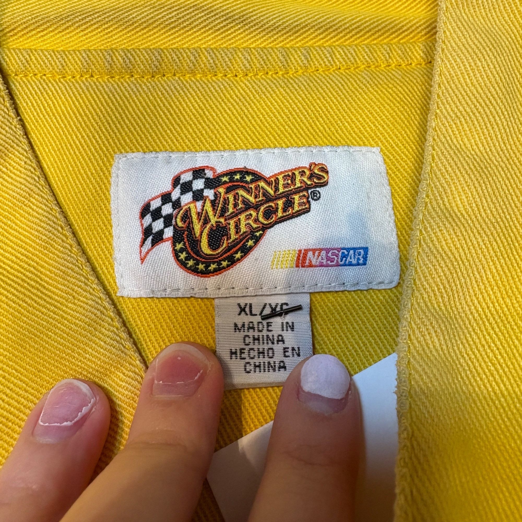Other XL - M&Ms Racing Yellow & Black Racing Jacket Size US XL / EU 56 / 4 - 5 Thumbnail