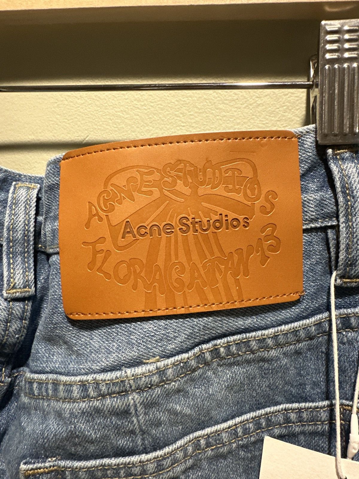 Acne Studios Acne Studios Blue Cargo Jeans Size 34" / US 12 / IT 48 - 3 Thumbnail