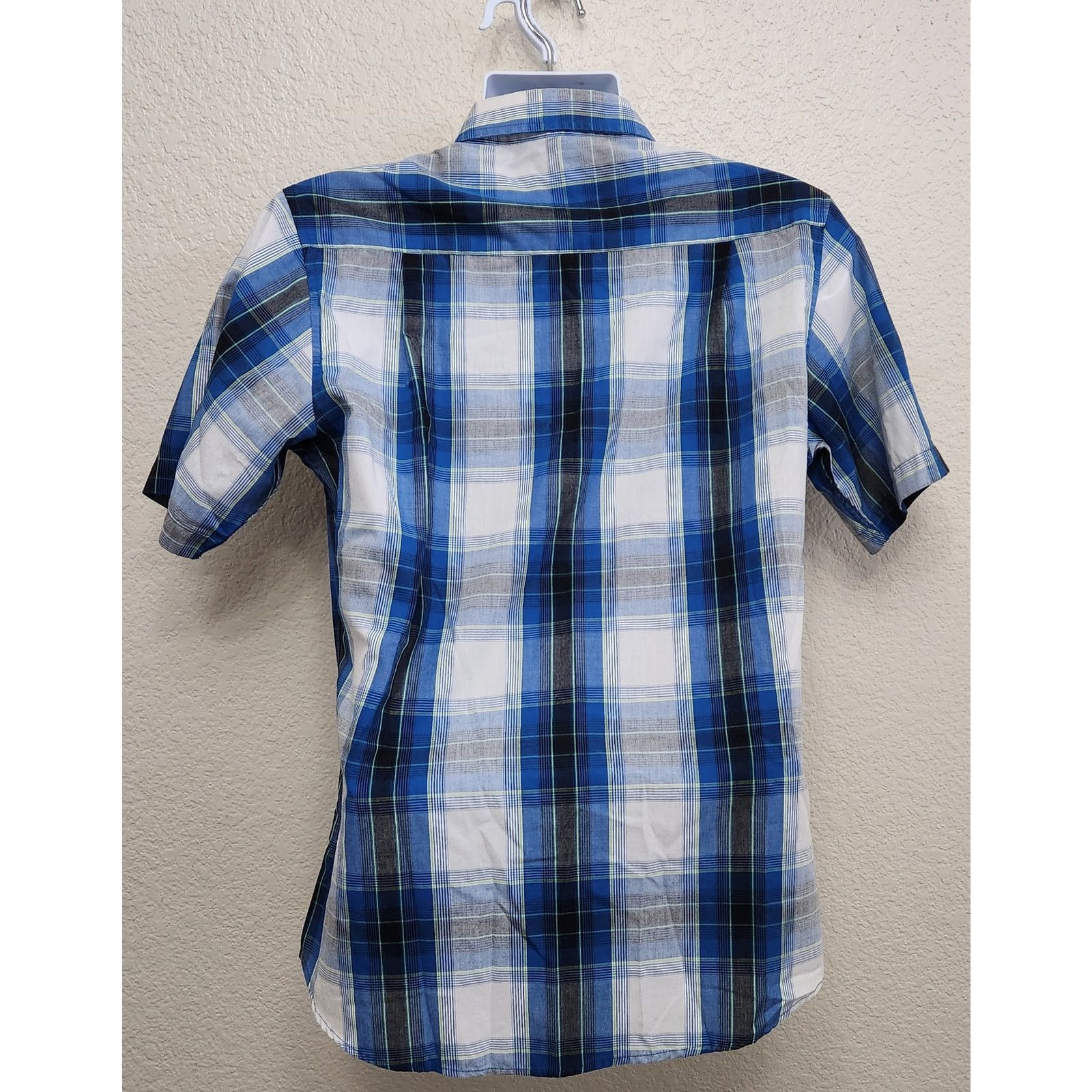 Other Airwalk Blue White Plaid Button Up Short Sleeve Shirt Medium Size US M / EU 48-50 / 2 - 3 Thumbnail