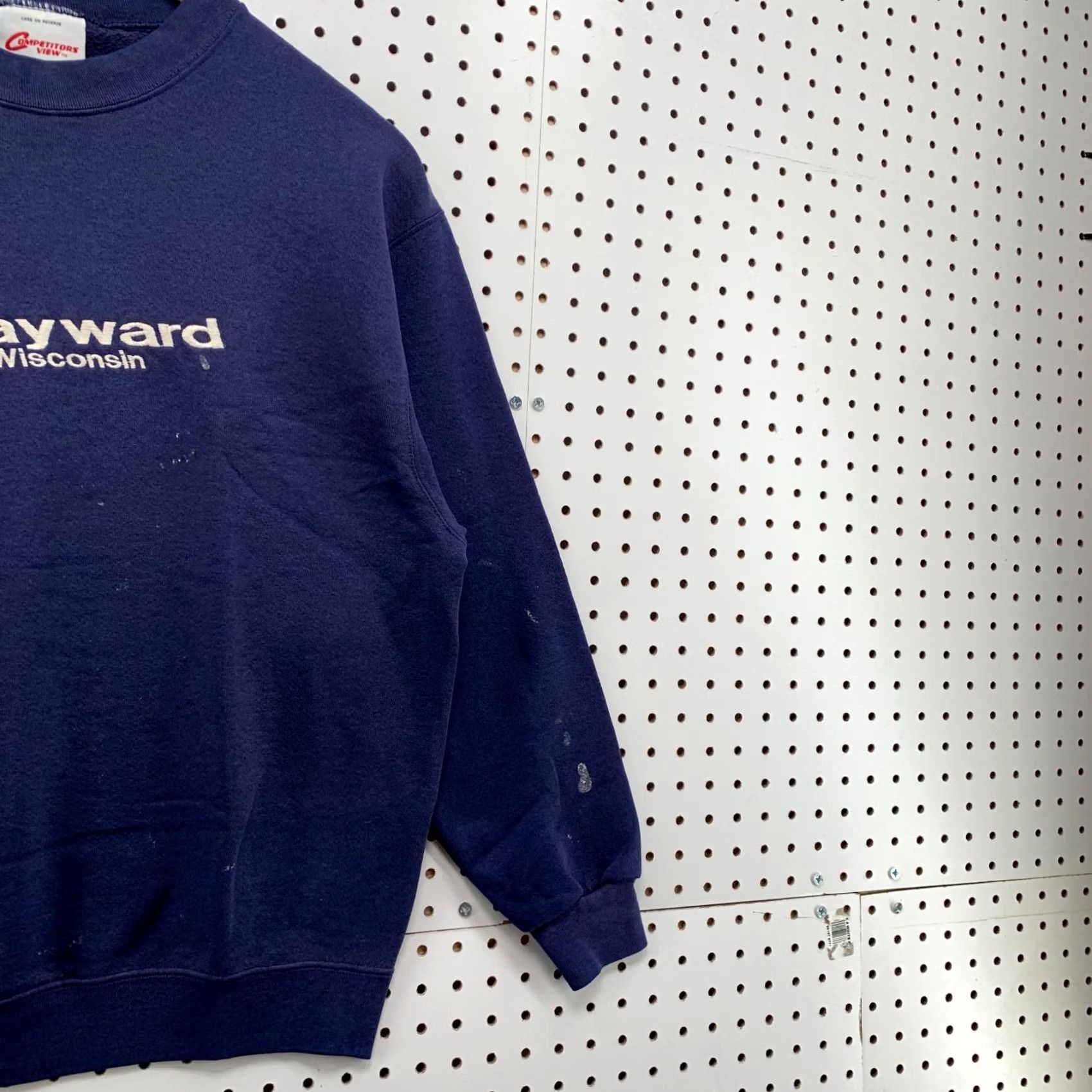 Vintage Vintage Hayward Sweatshirt Navy Blue Mens Large Crewneck Eagle Size US L / EU 52-54 / 3 - 4 Thumbnail