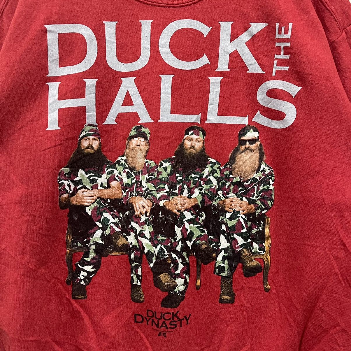 Other Vintage Duck The Halls By Duck Dynasty Sweatshirt Pullover Size US L / EU 52-54 / 3 - 2 Thumbnail