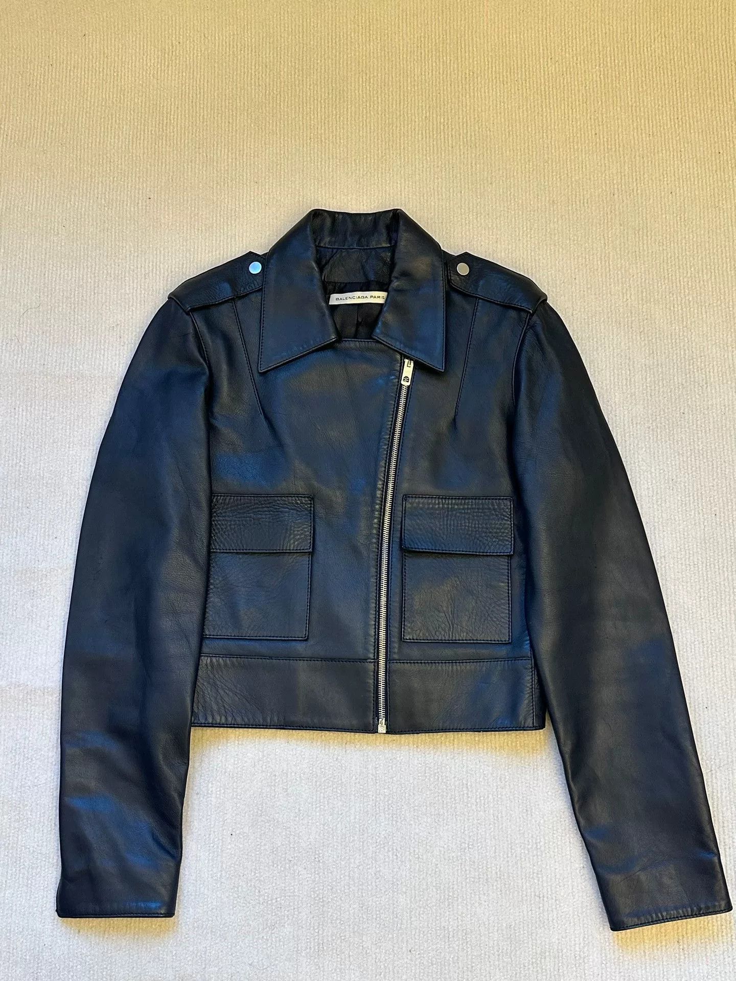 Balenciaga Balenciaga Multi-Zip Biker Leather Jacket Size US M / EU 48-50 / 2 - 1 Thumbnail