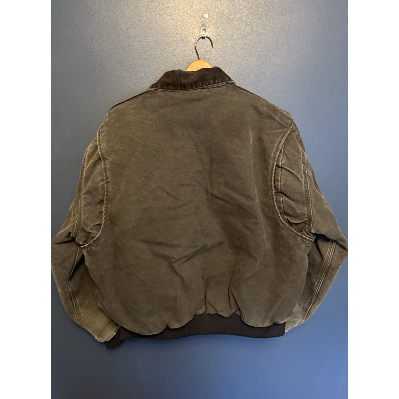 Carhartt VINTAGE Carhartt Jacket Black Cotton Zip Work 2XL Men Size US XXL / EU 58 / 5 - 4 Thumbnail