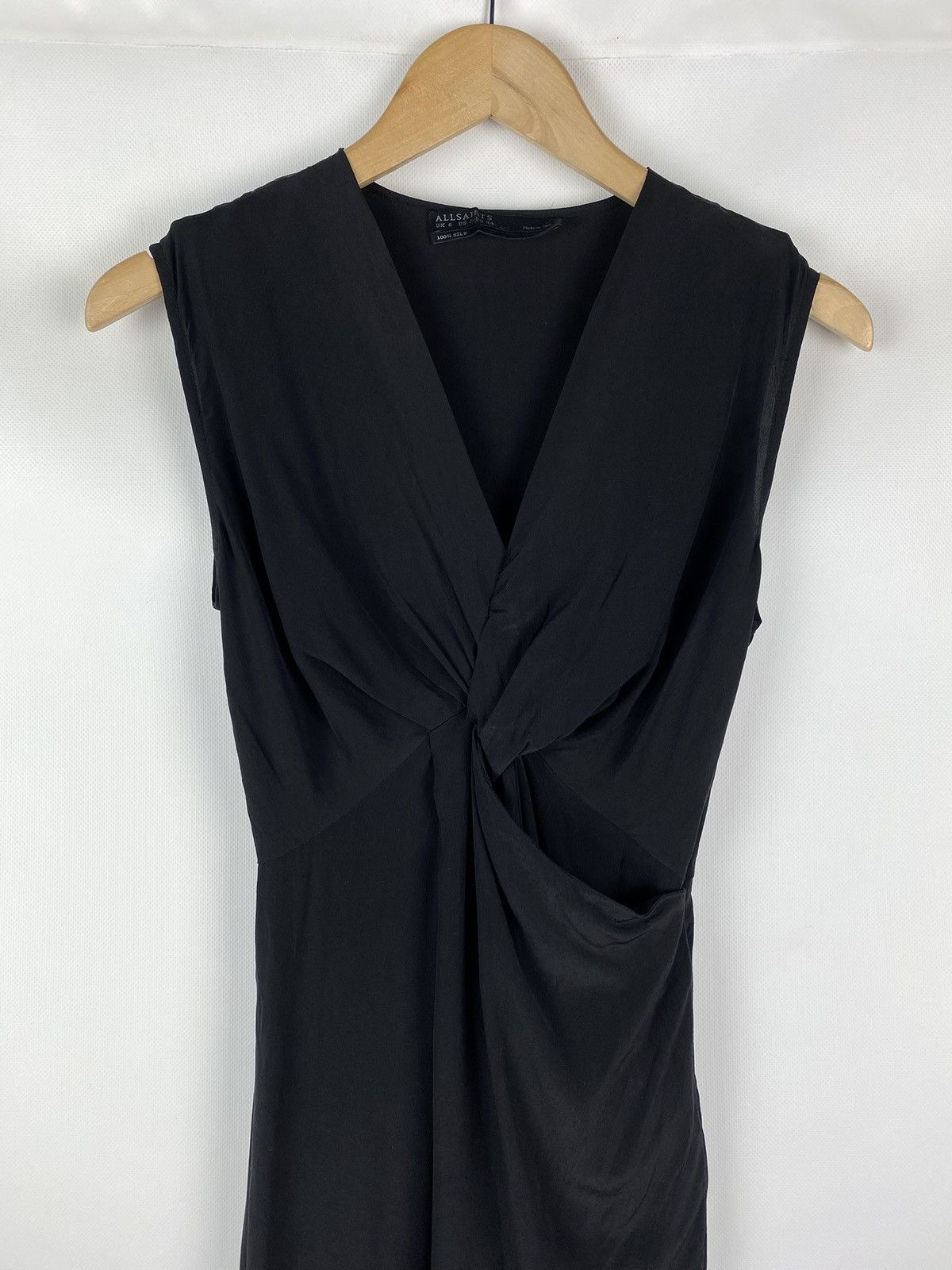 Allsaints Allsaints Salma Silk ladies sleeveless wrap dress Size XS / US 0-2 / IT 36-38 - 3 Thumbnail