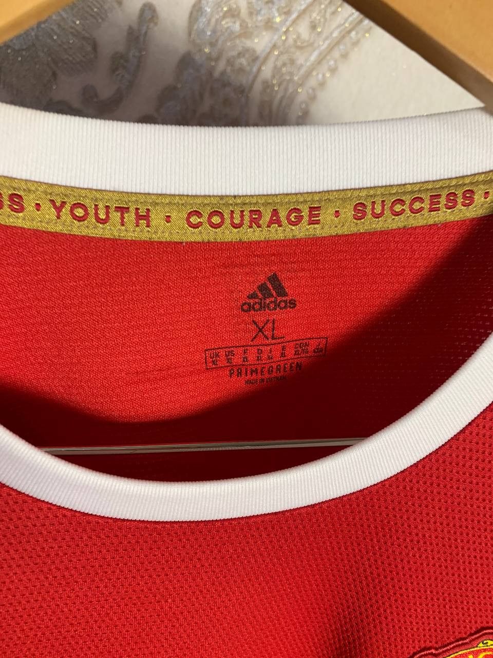 Adidas Vintage Adidas FC Manchester United England Soccer Jersey Size US XL / EU 56 / 4 - 4 Thumbnail