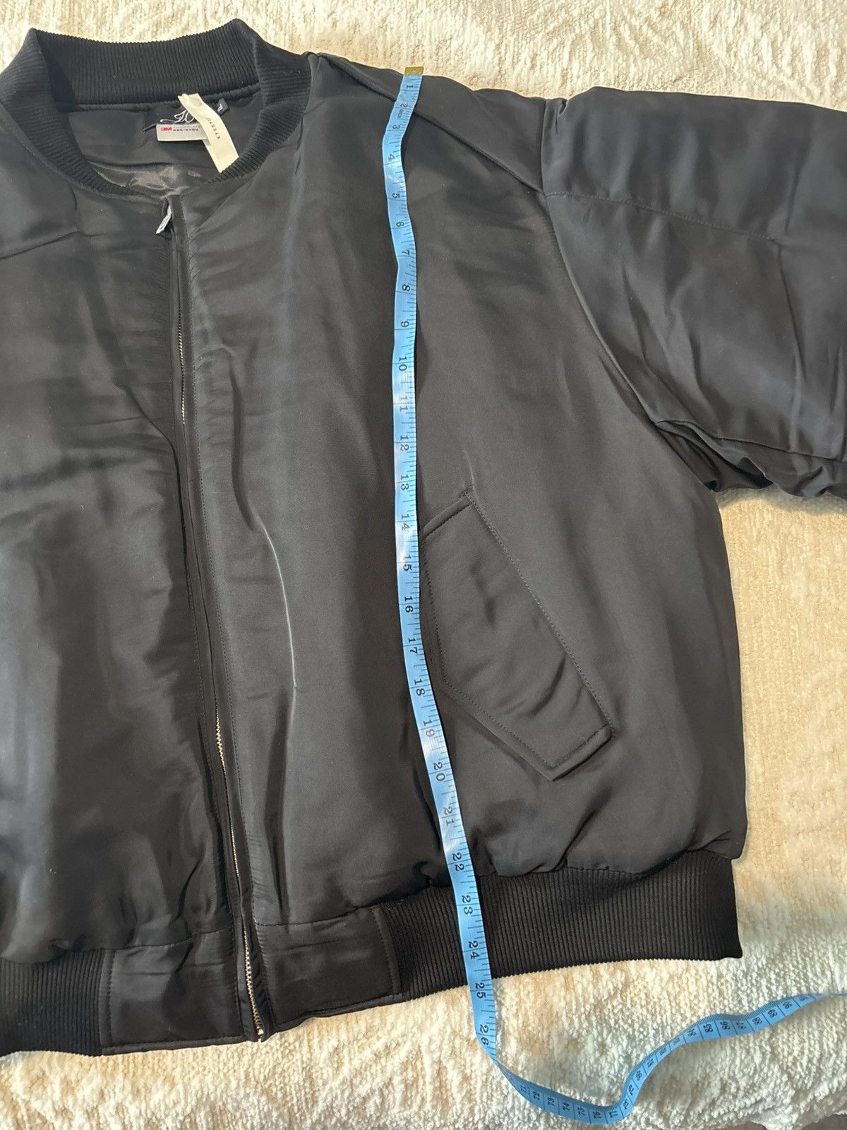 Japanese Brand J caesar black puffy bomber jacket Size US XL / EU 56 / 4 - 9 Thumbnail