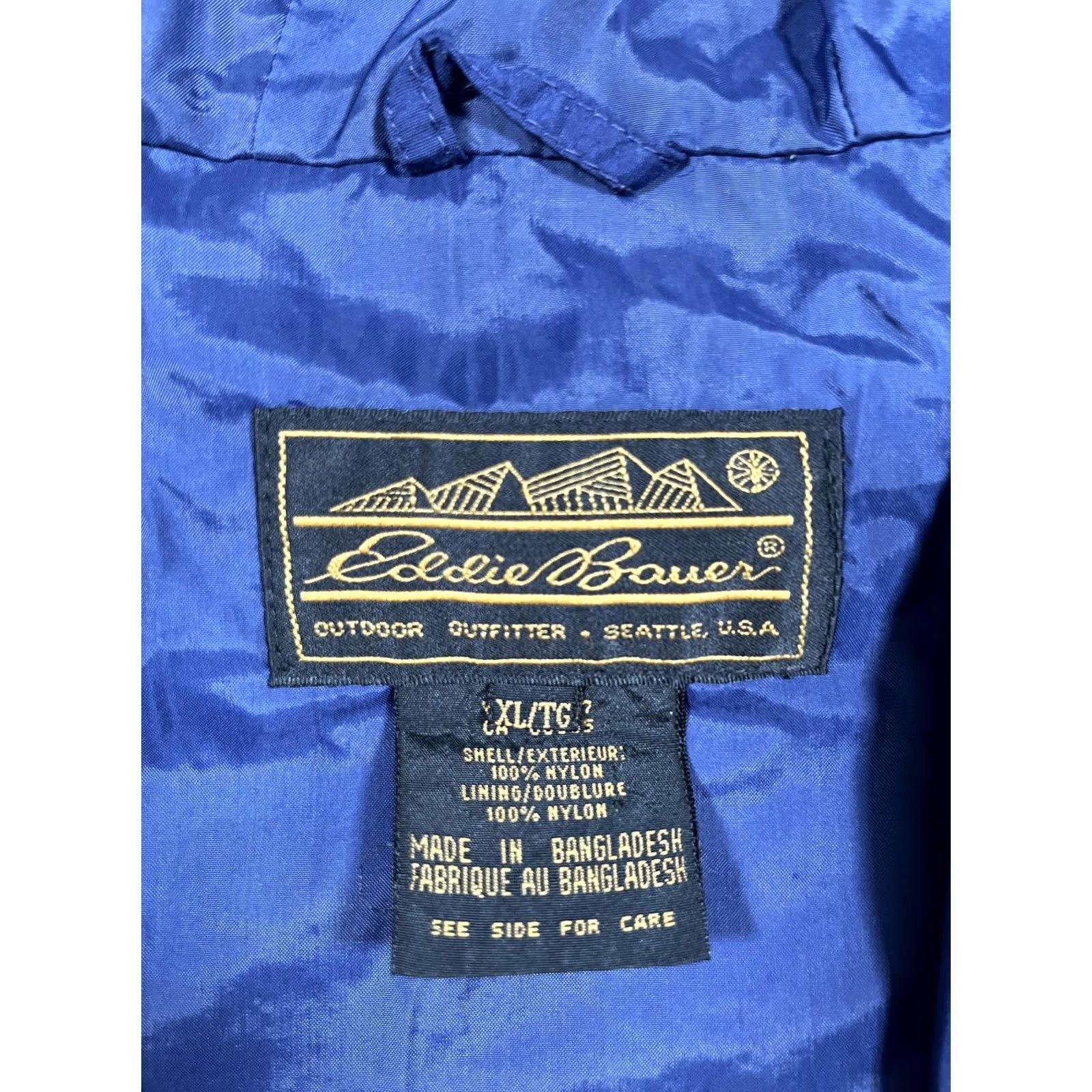 Eddie Bauer Eddie Bauer Jacket Mens XL Yellow GORE-TEX Hooded Parka Waterproof Rain Coat Size US XL / EU 56 / 4 - 3 Thumbnail