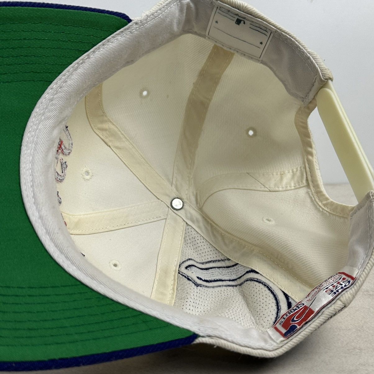 Vintage Vintage MLB Hat Chicago Cubs Lasers Sports Specialties Hat Size ONE SIZE - 4 Thumbnail