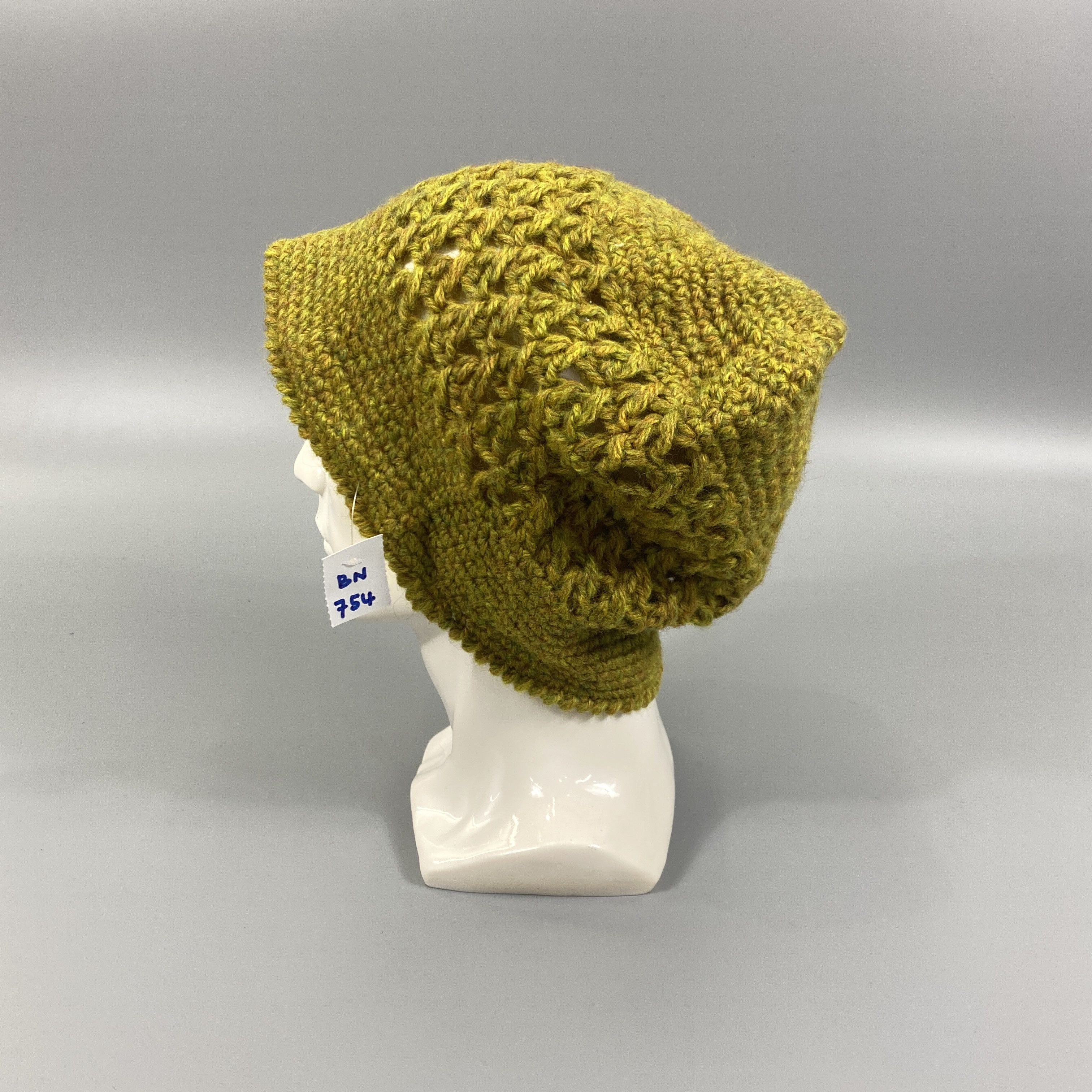 Japanese Brand Hand Knit Crochet Hat -BN754 Size ONE SIZE - 1 Thumbnail
