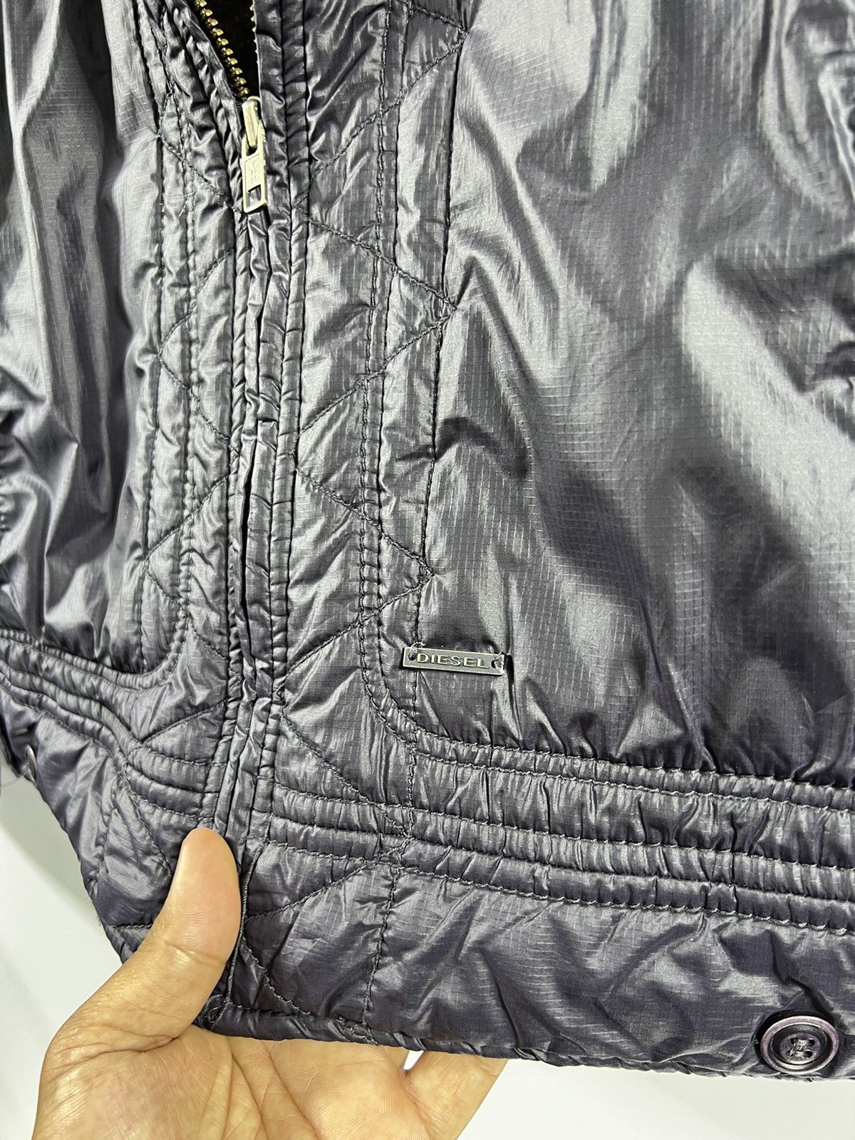Diesel 🔥 Diesel Light Zipper Jacket - M Size US M / EU 48-50 / 2 - 8 Thumbnail