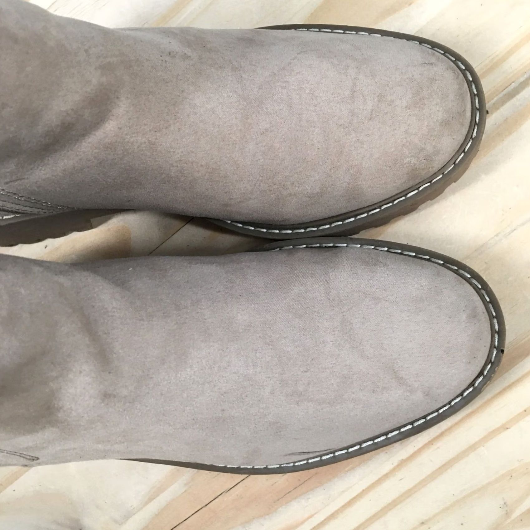 Vintage Universal Thread Boots Womens 8 Taci Bootie Brown Comfort Block Heels Ankle Top Suede Casual Modern Classic Womens Boots 8 Brown Size M / US 6-8 / IT 42-44 - 7 Thumbnail