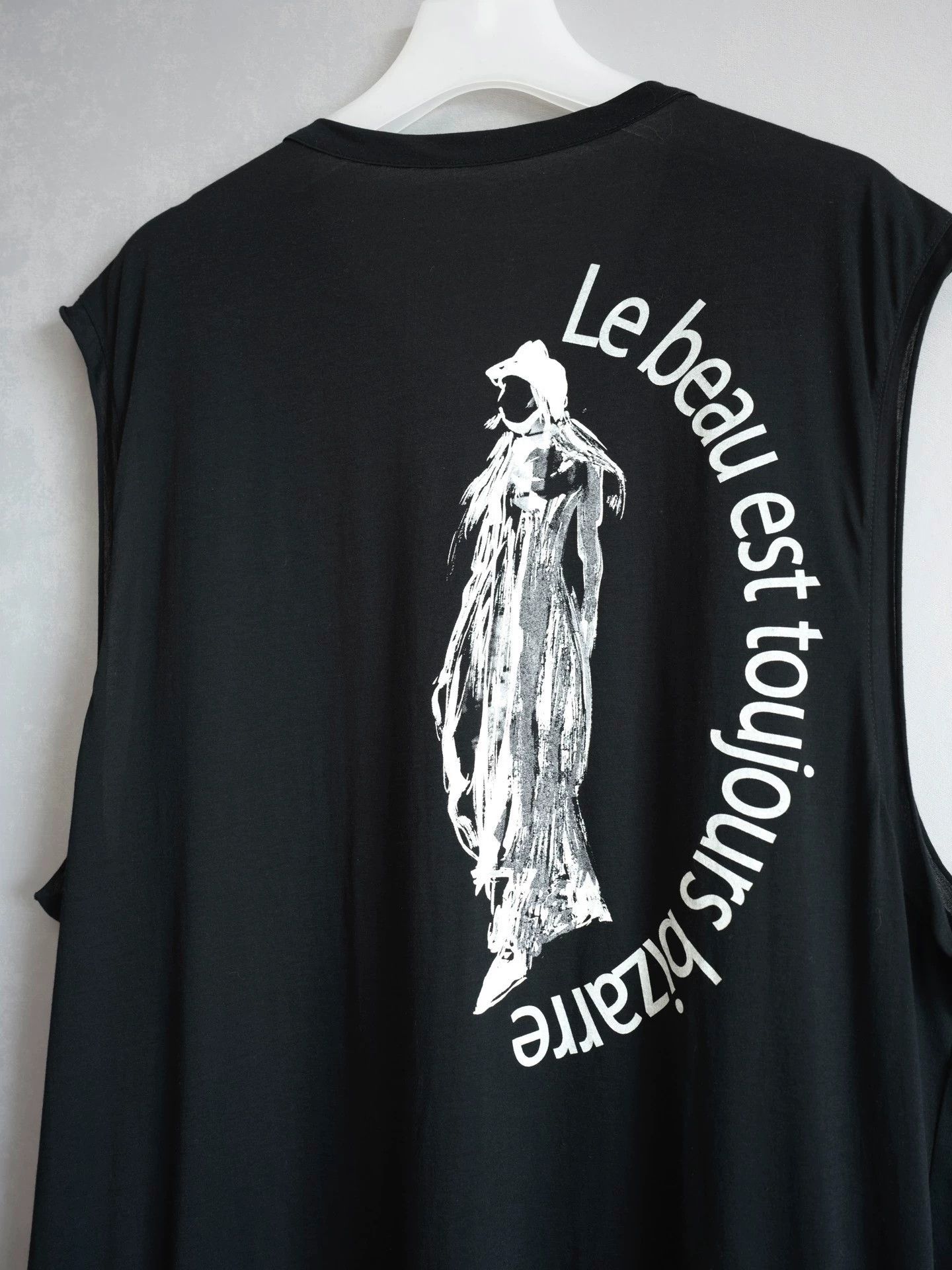 Yohji Yamamoto Yohji Yamamoto 25SS Sleeveless Printed Tunic Size US L / EU 52-54 / 3 - 5 Thumbnail