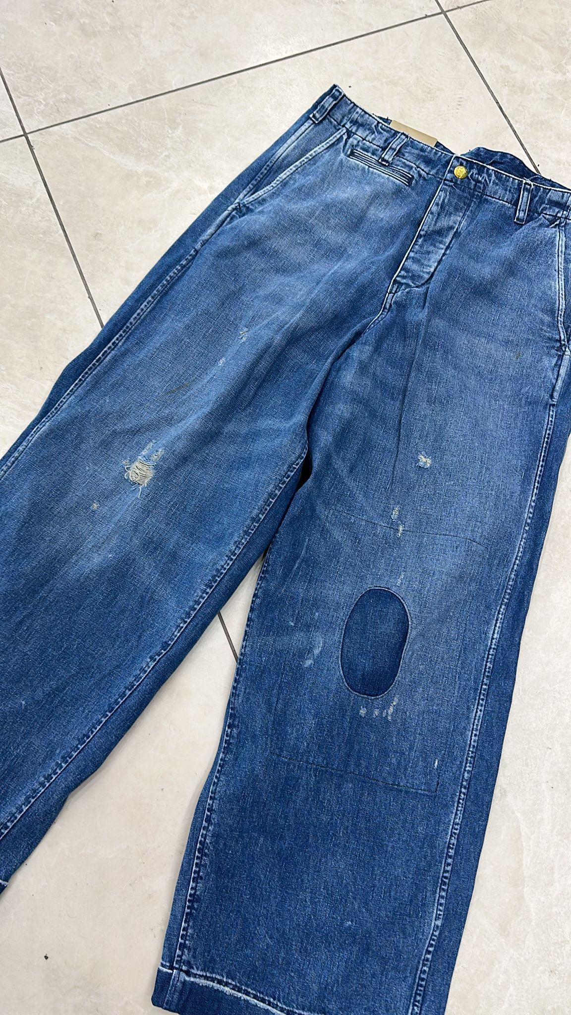 Levi's Vintage Clothing LVC Levi's Vintage Clothing 1920 BALLOON TWO HORSE JEAN RARE Size US 32 / EU 48 - 2 Thumbnail